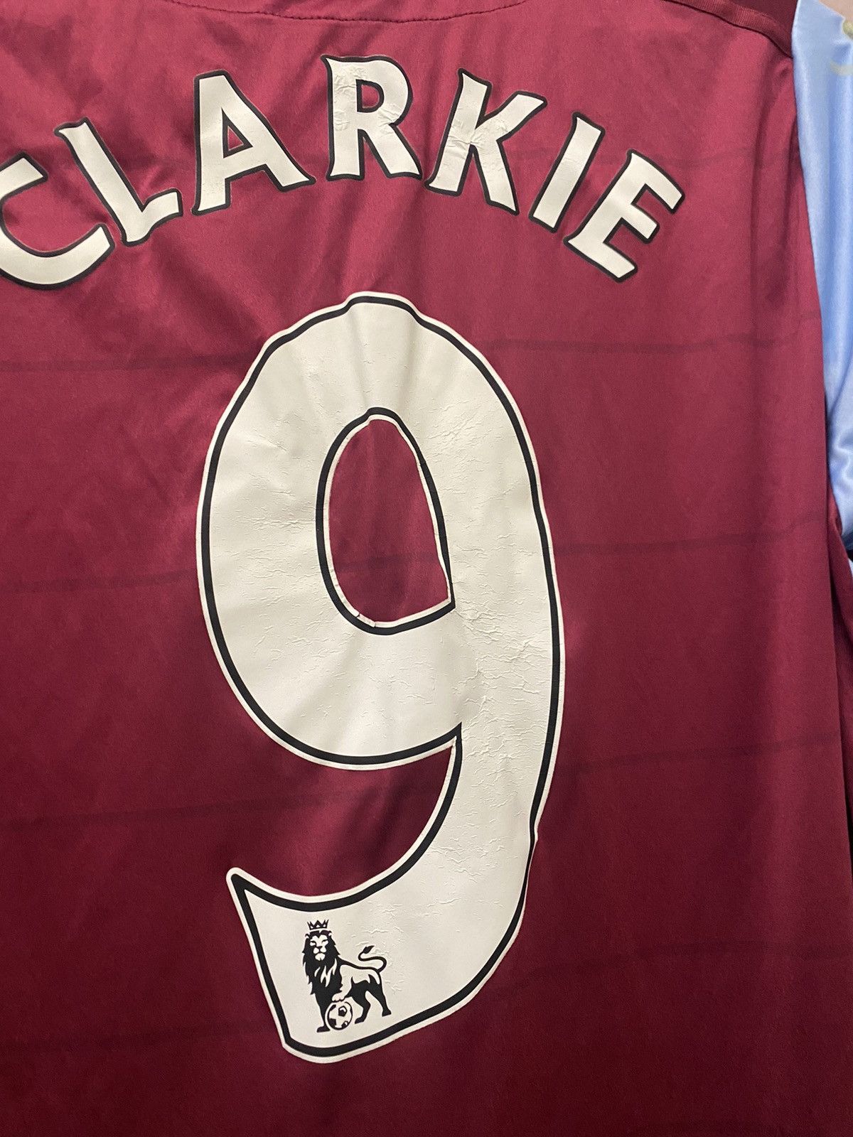Vintage Aston Villa Home T-Shirt 2015-2016 Clarkie Very Rare💥 Size US M / EU 48-50 / 2 - 6 Thumbnail