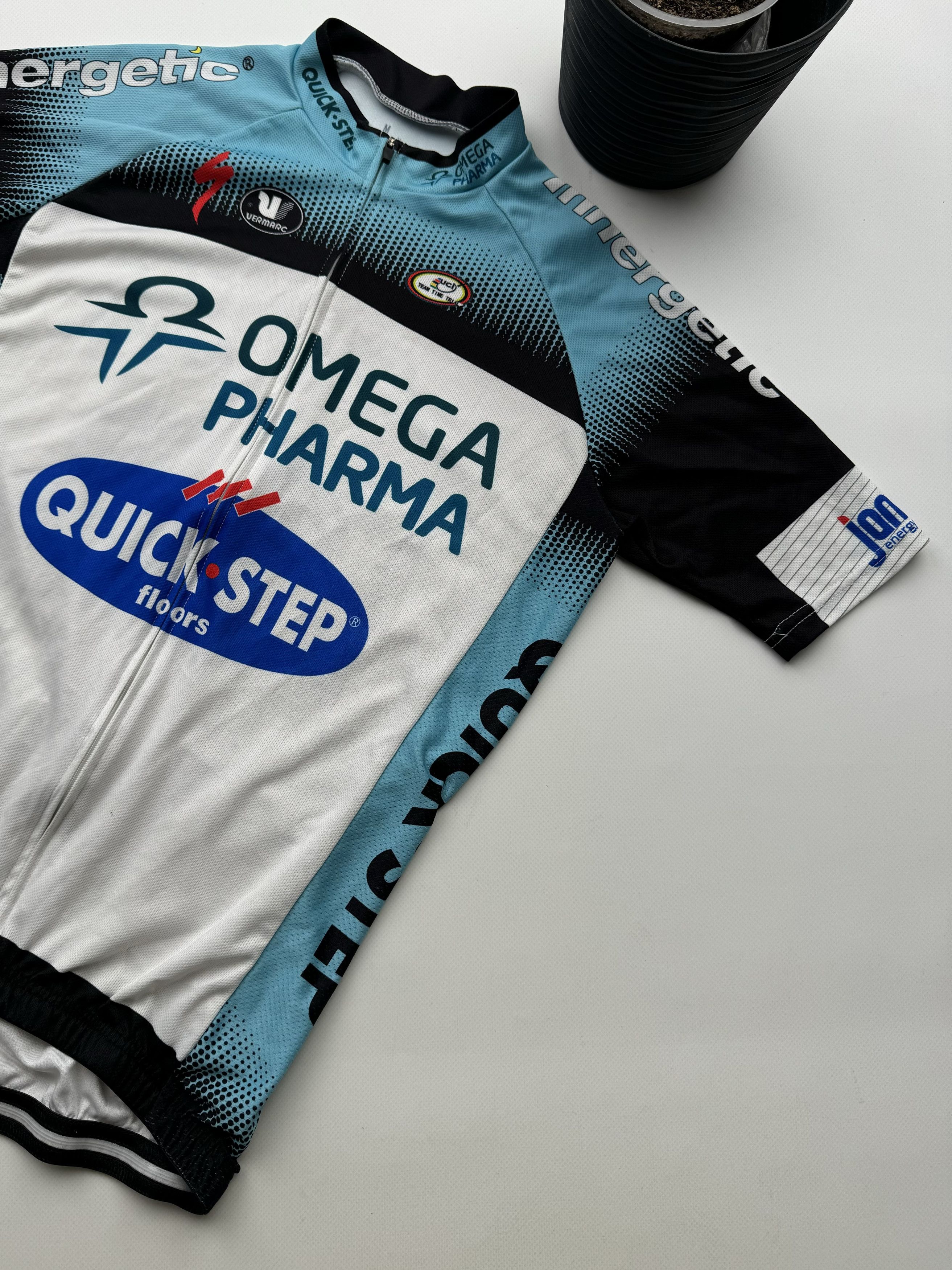 Japanese Brand Specialized Cycle Omega Vintage Jersey (563) Size US M / EU 48-50 / 2 - 3 Thumbnail
