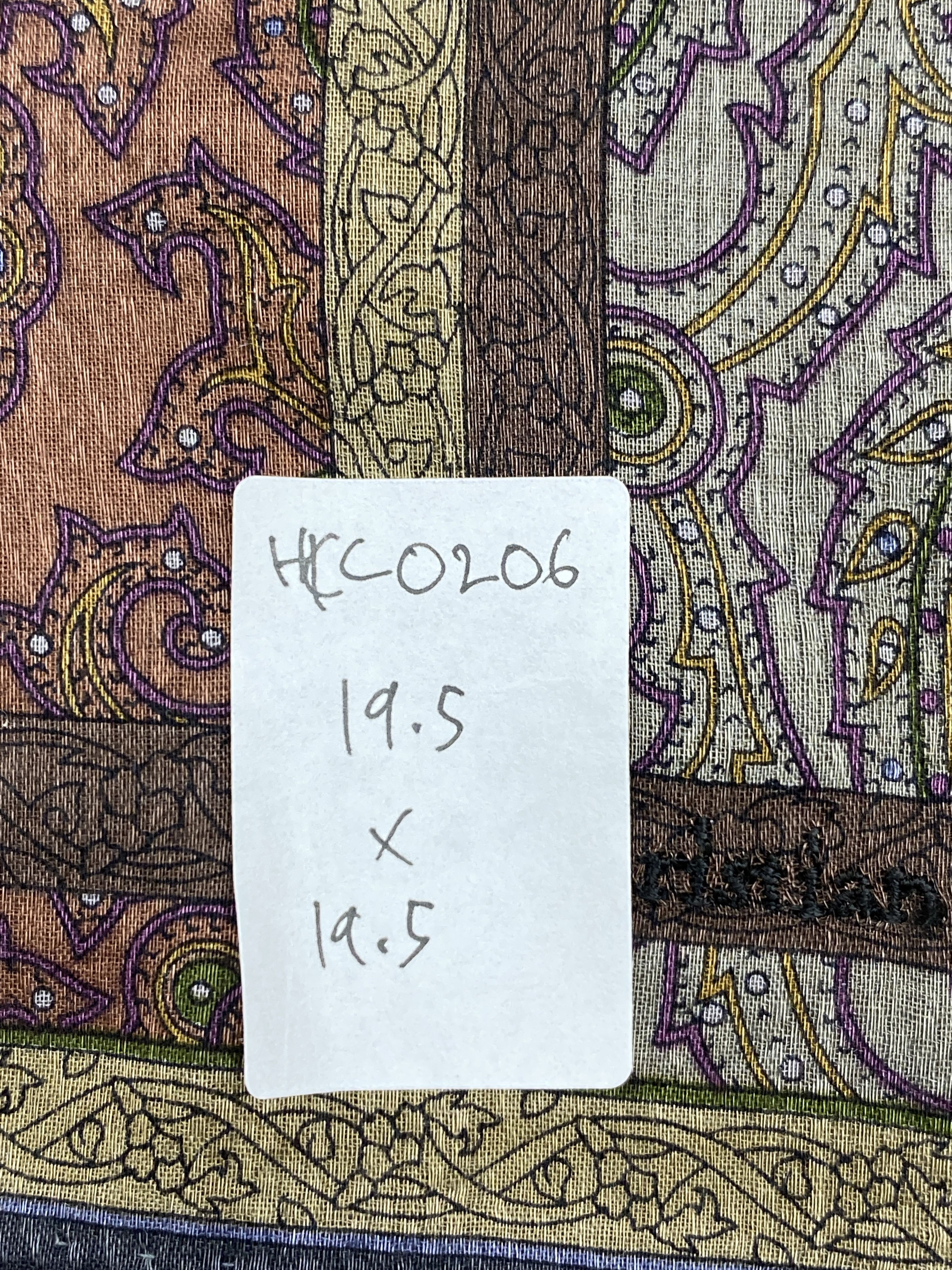 Christian Dior Monsieur Christian Dior Bandana / Handkerchief / Neckerchief HKC0206 Size ONE SIZE - 7 Thumbnail