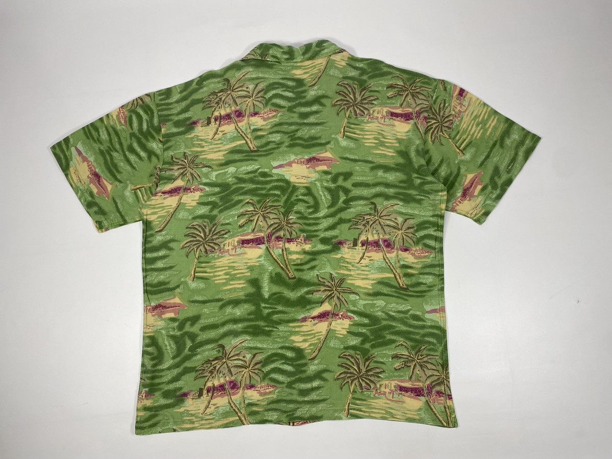 Vintage Vintage 90s Hawaiian Aloha Palms Festival Party Shirt Size US XL / EU 56 / 4 - 12 Thumbnail