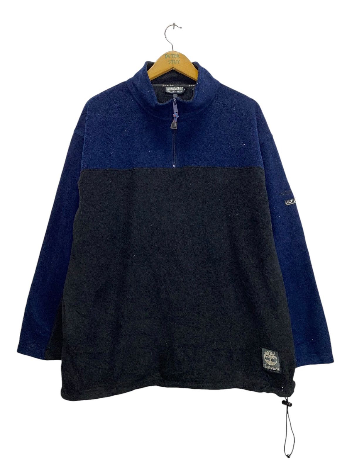 Timberland × Vintage Vintage Timberland half zipper Size US L / EU 52-54 / 3 - 1 Thumbnail