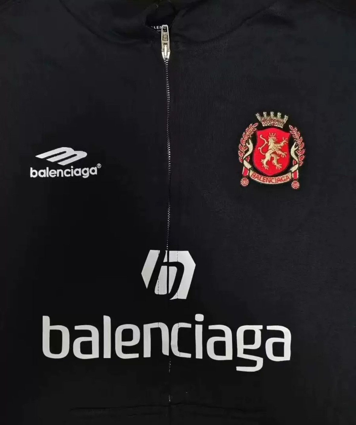 Balenciaga Balenciaga 24 Spring Manchester 3Bsports Zipper Hoodie Size US XS / EU 42 / 0 - 3 Thumbnail