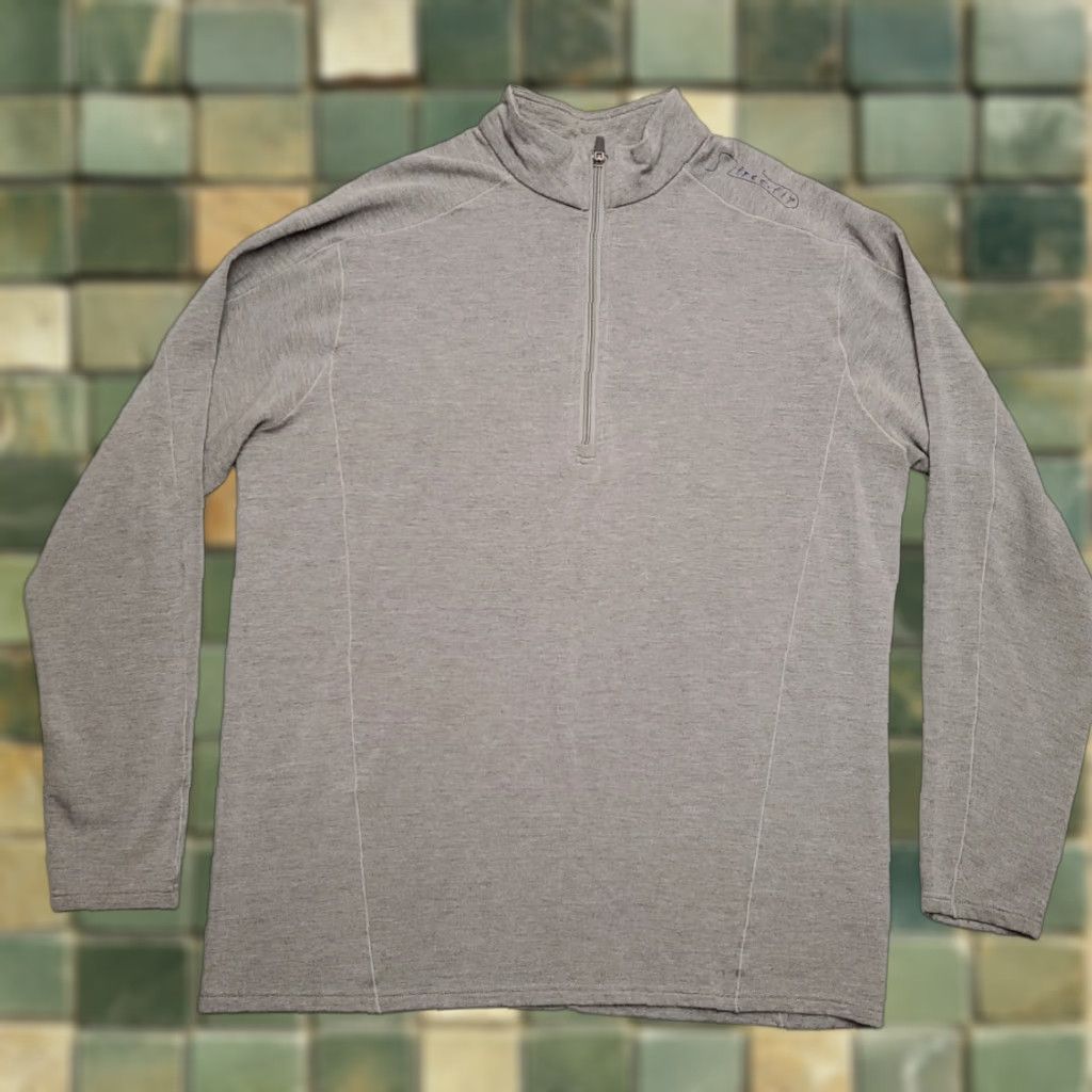 Vintage VINTAGE Free Fly Shirt Mens XXL Gray 1/4 Zip Pullover Sweater Stretch Blend Casual Shirt Mens XXL Gray 1/4 Zip Pullover Sweater Stretch Blend Casual Size US XXL / EU 58 / 5 - 1 Thumbnail