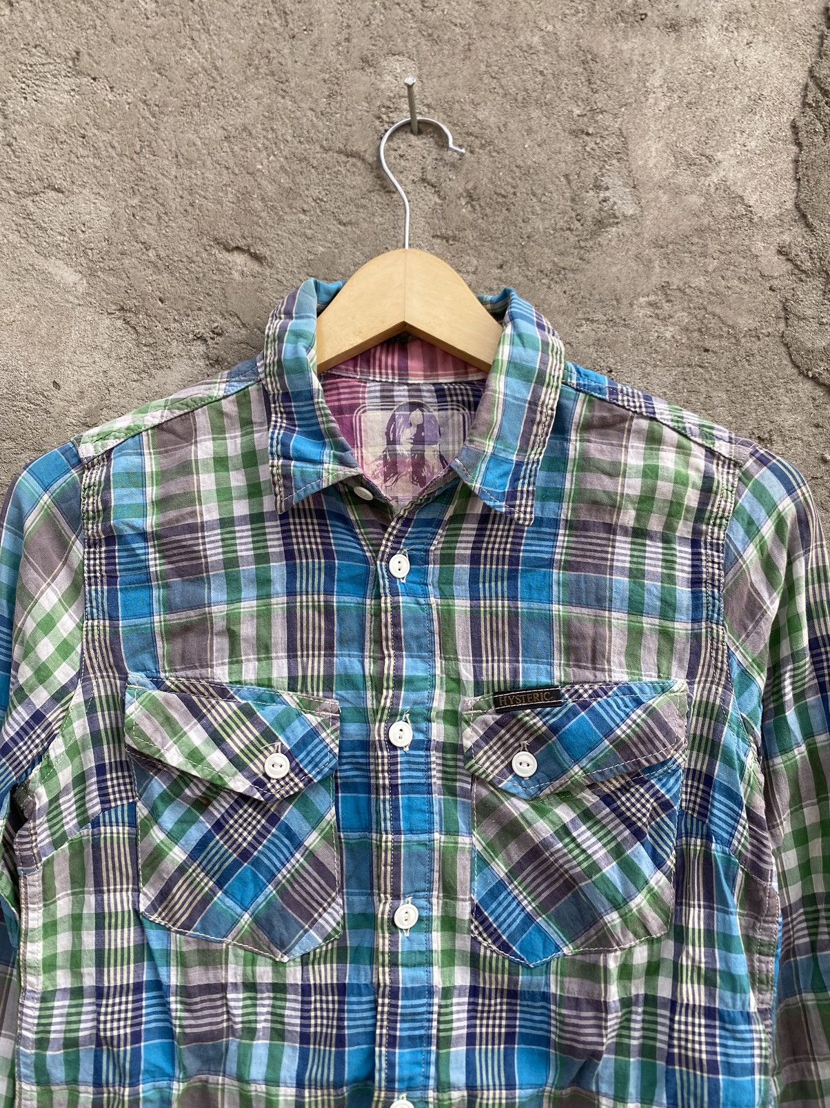 Hysteric Glamour × Japanese Brand Vintage Hysteric galmour Button up shirt Size US S / EU 44-46 / 1 - 4 Thumbnail