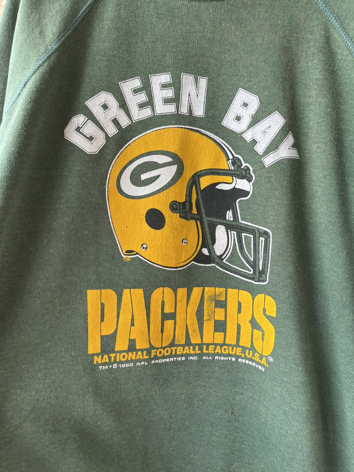 NFL Green Bay packers 90 ‘ sweatshirt short sleeves Size US S / EU 44-46 / 1 - 2 Thumbnail