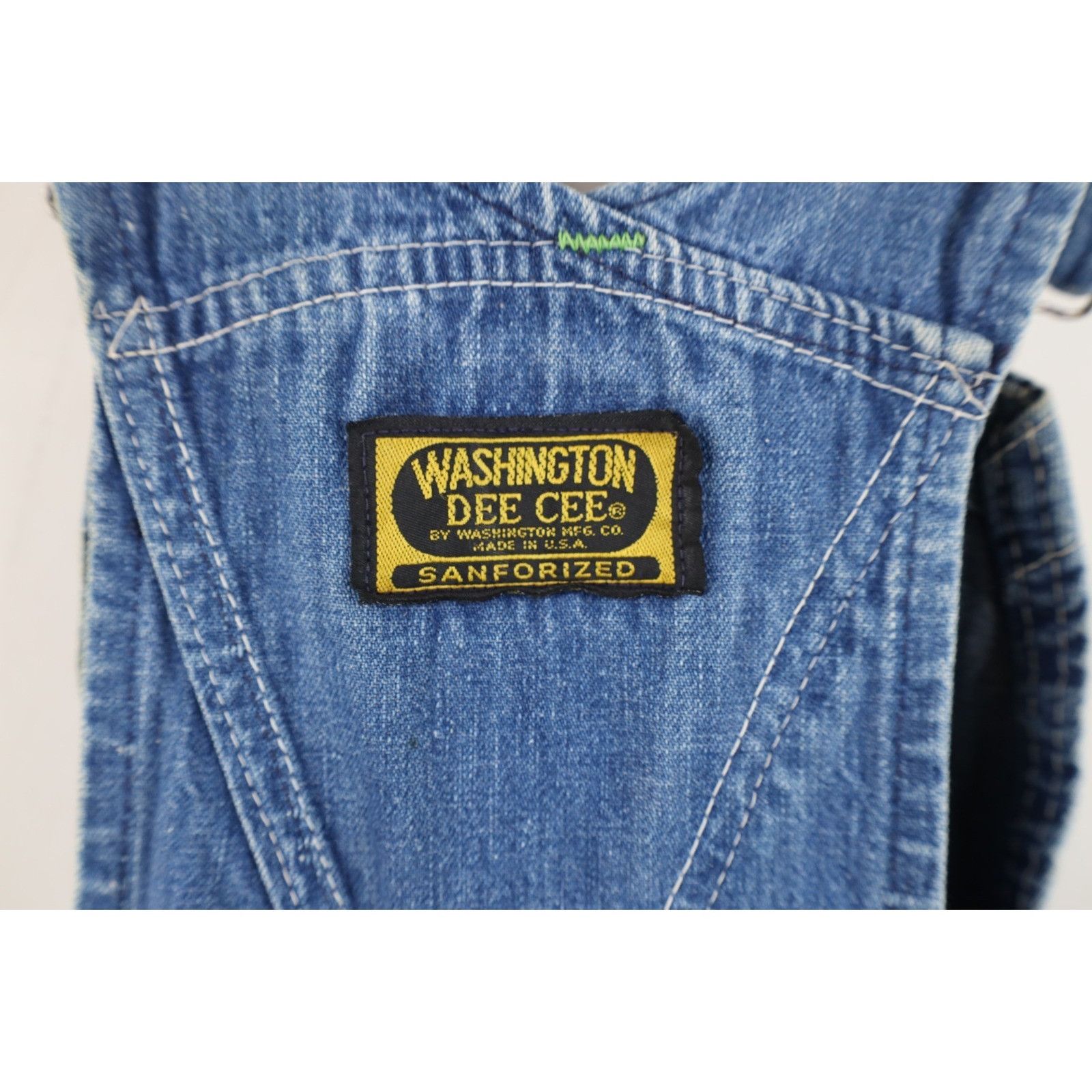 Vintage Vintage 50s 60s Streetwear Distressed Sanforized Overalls Size 27" / US 4 / IT 40 - 14 Thumbnail