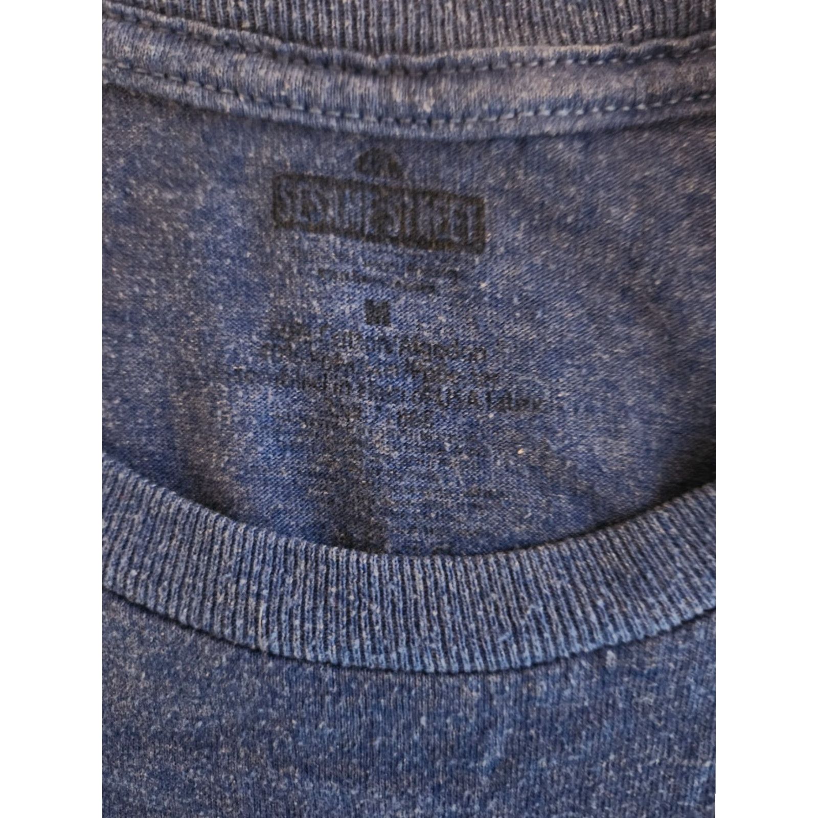 Vintage VINTAGE Sesame Street Shirt Blue Cookie Monster T-Shirt Unisex Adults M Blue Graphic Print Crew Neck Short Sleeve Cotton Polyester Size US M / EU 48-50 / 2 - 2 Thumbnail