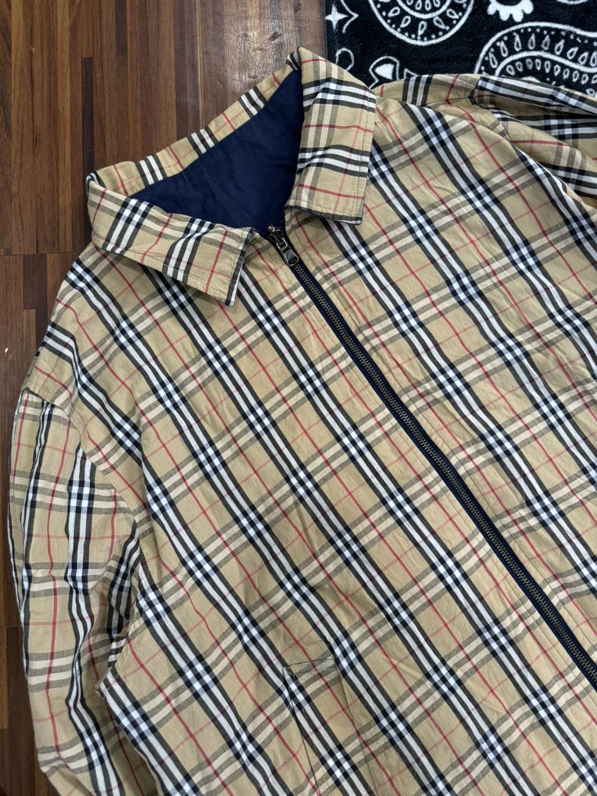 Burberry Vintage Burberry Reversible Jacket Size US L / EU 52-54 / 3 - 5 Thumbnail