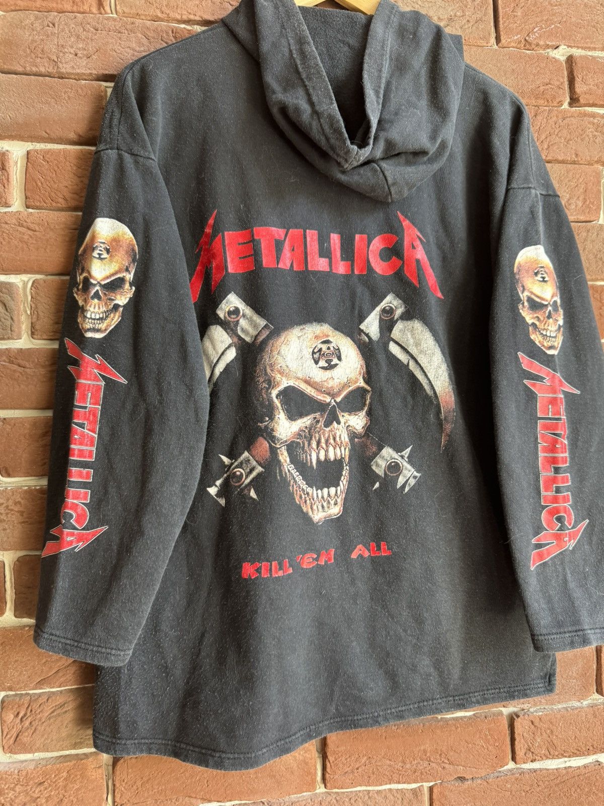 Band Tees Vintage 90s Metallica Kill Em All Heavy Metal Band Hoodie S Size US S / EU 44-46 / 1 - 7 Thumbnail