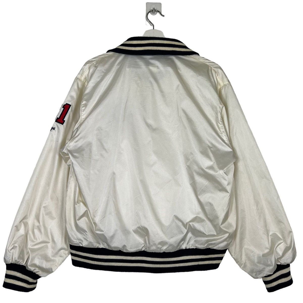Japanese Brand 🔥 BASEBALL EVOLVIAN BY AVIS SATIN BOMBER JACKET Size US M / EU 48-50 / 2 - 8 Thumbnail