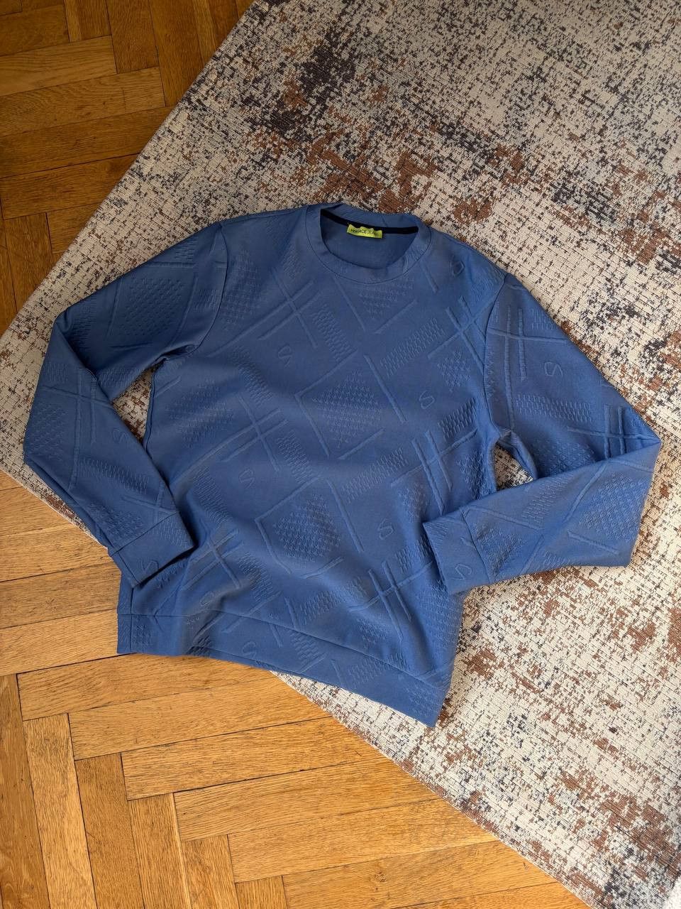 Versace Jeans Couture Versace Jeans monogram men sweatshirt blue Size US M / EU 48-50 / 2 - 1 Thumbnail