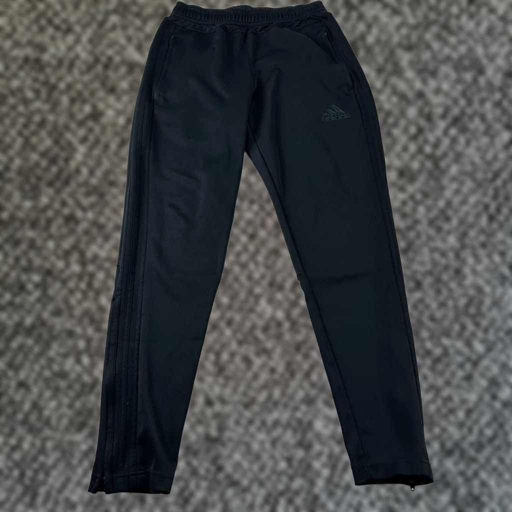 Adidas VINTAGE? No. Adidas Track Pants Mens Small Black Climalite 3 Stripes Active Gym Pants Men S Black Tracks 3 Stripes Gym Training Size US 29 - 1 Thumbnail