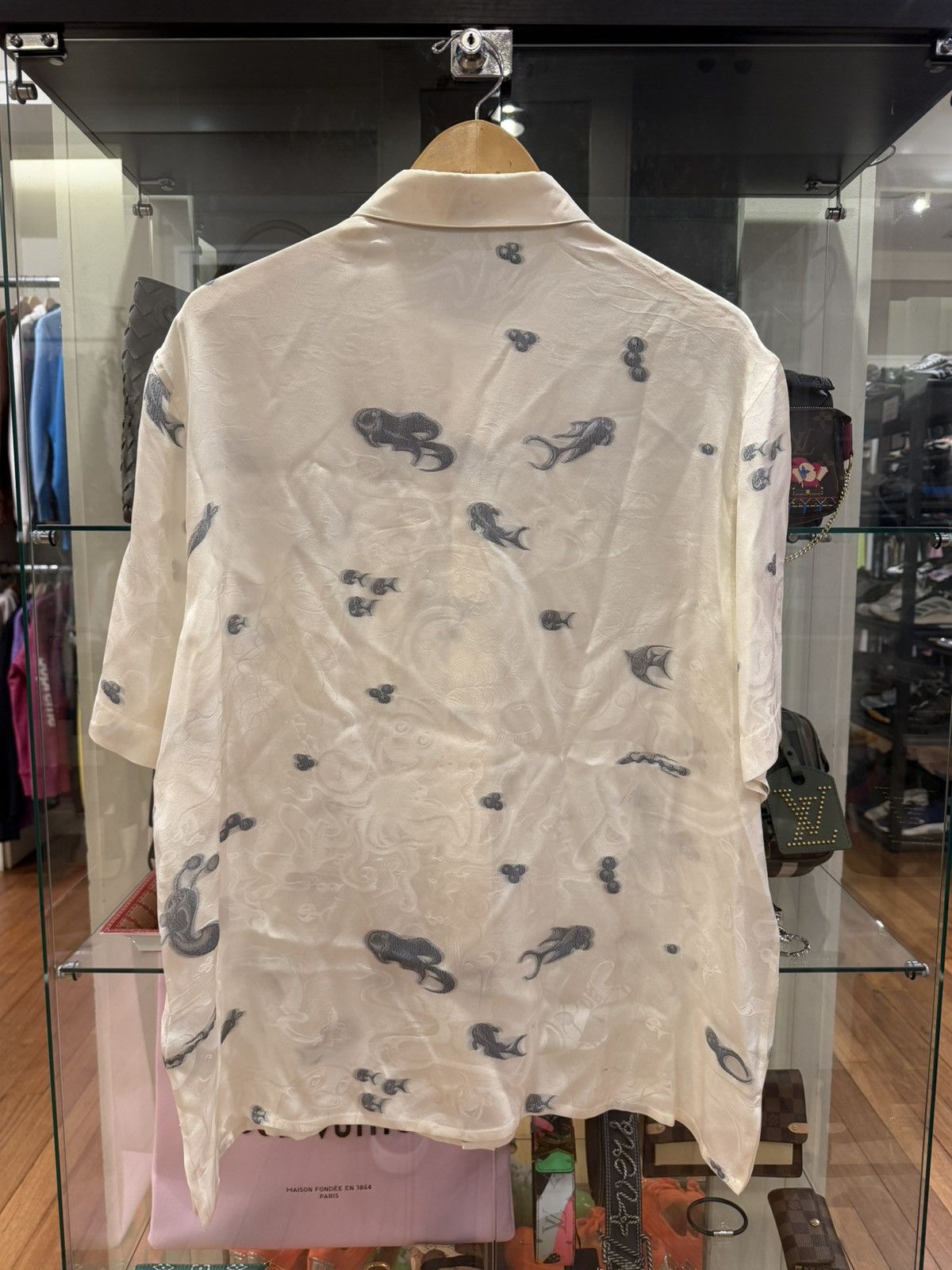 Dior Dior Silk Embroidered Button Up Shirt Size US XS / EU 42 / 0 - 2 Thumbnail
