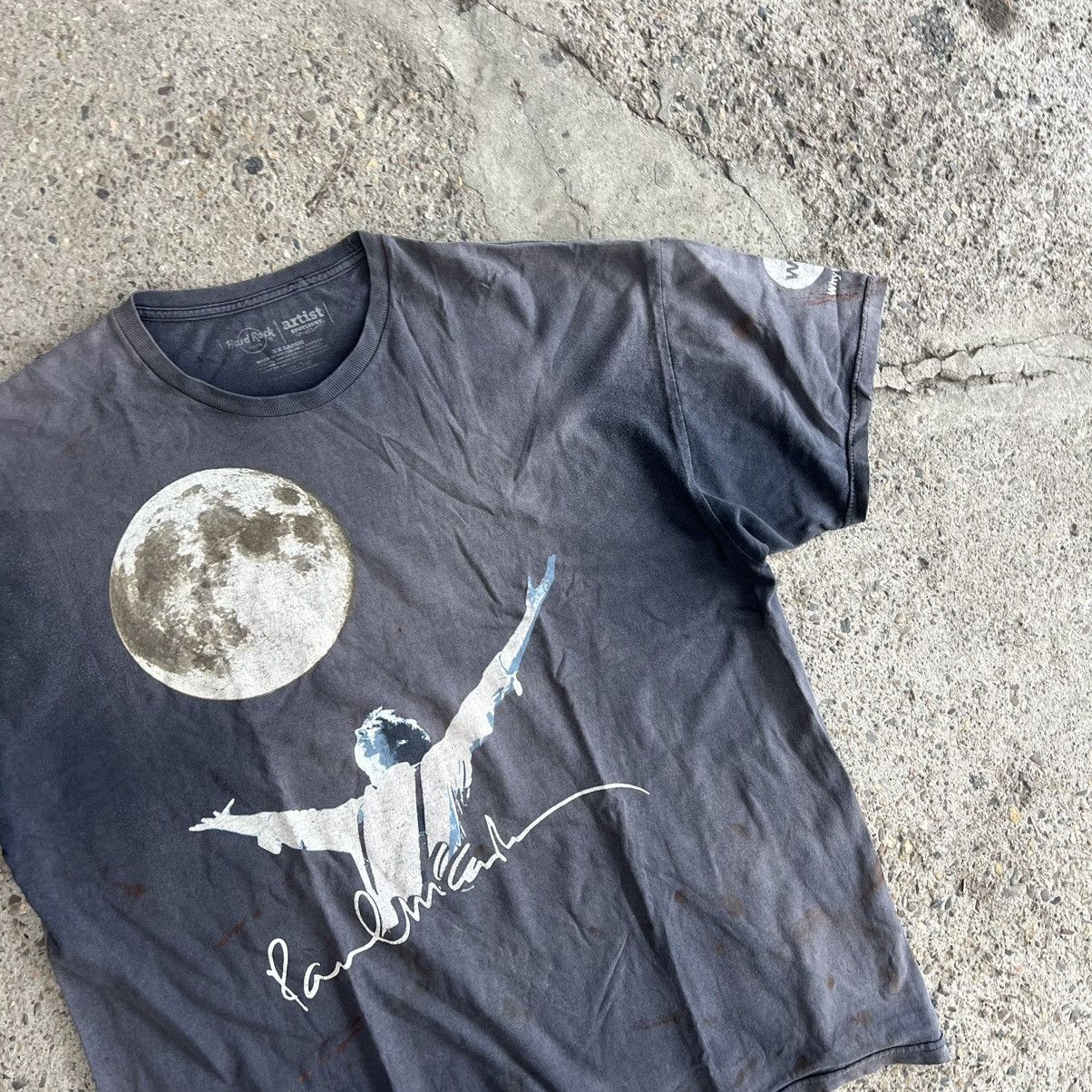 Hard Rock Cafe × Vintage Hard Rock Cafe T-shirt Black Faded Graphic Tee Size US L / EU 52-54 / 3 - 4 Thumbnail