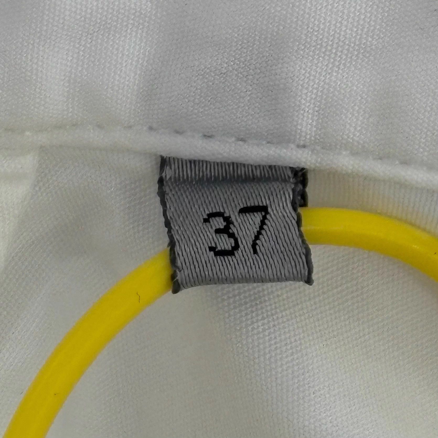 Dior Dior White Leather CD Embroidered Long Sleeve Shirt Size US XS / EU 42 / 0 - 6 Thumbnail