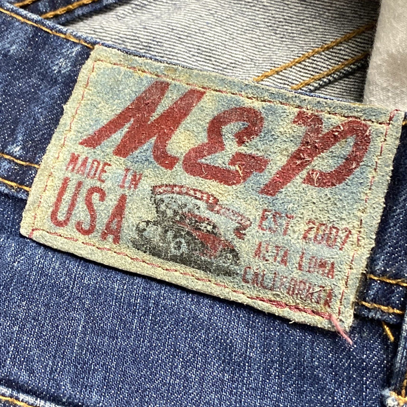 Vintage VINTAGE Interstate Jeans Bootcut Dark Wash Denim Mens Size 32 (33x33.5) USA Size US 32 / EU 48 - 5 Thumbnail