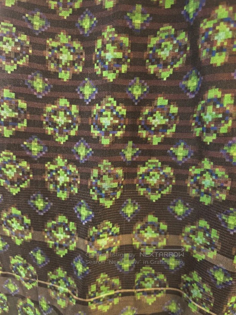 Dries Van Noten Dries Van Noten Silk Skirt Size 25" / US 0 / IT 36 - 5 Thumbnail