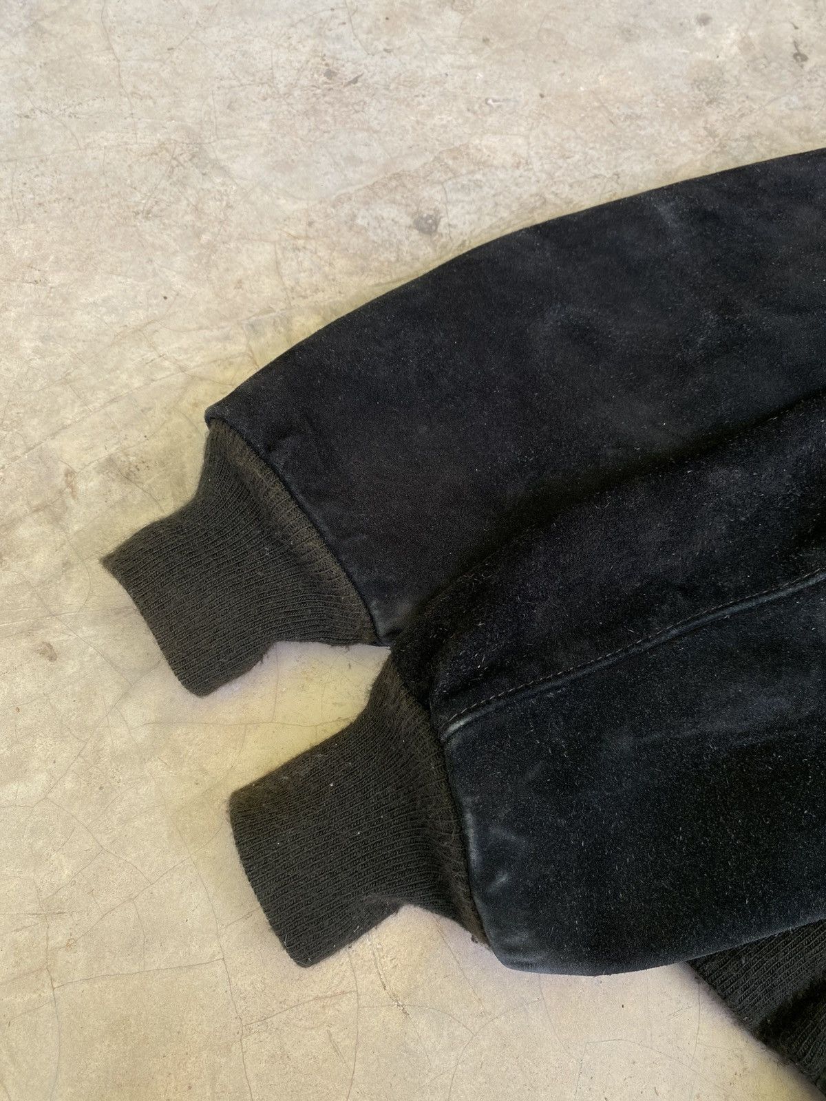 Schott Vintage SCHOTT NYC Suede Leather Bomber Jacket 🇺🇸 Size US M / EU 48-50 / 2 - 14 Thumbnail