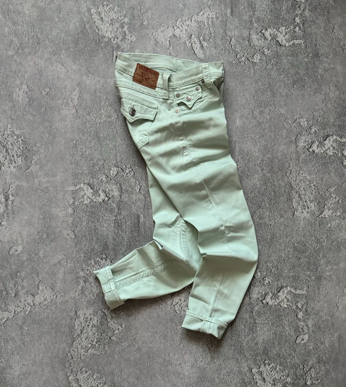 True Religion True religion Misty 28 made in USA🇺🇸 Jean pant trouser chino Size 28" / US 6 / IT 42 - 16 Thumbnail
