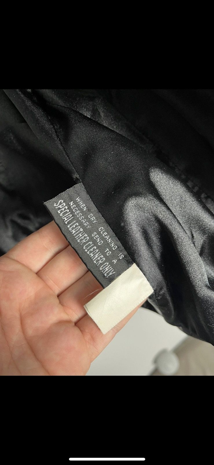 Leather × Vintage Vintage leather jacket y2k punk rock hype Size US XL / EU 56 / 4 - 12 Thumbnail