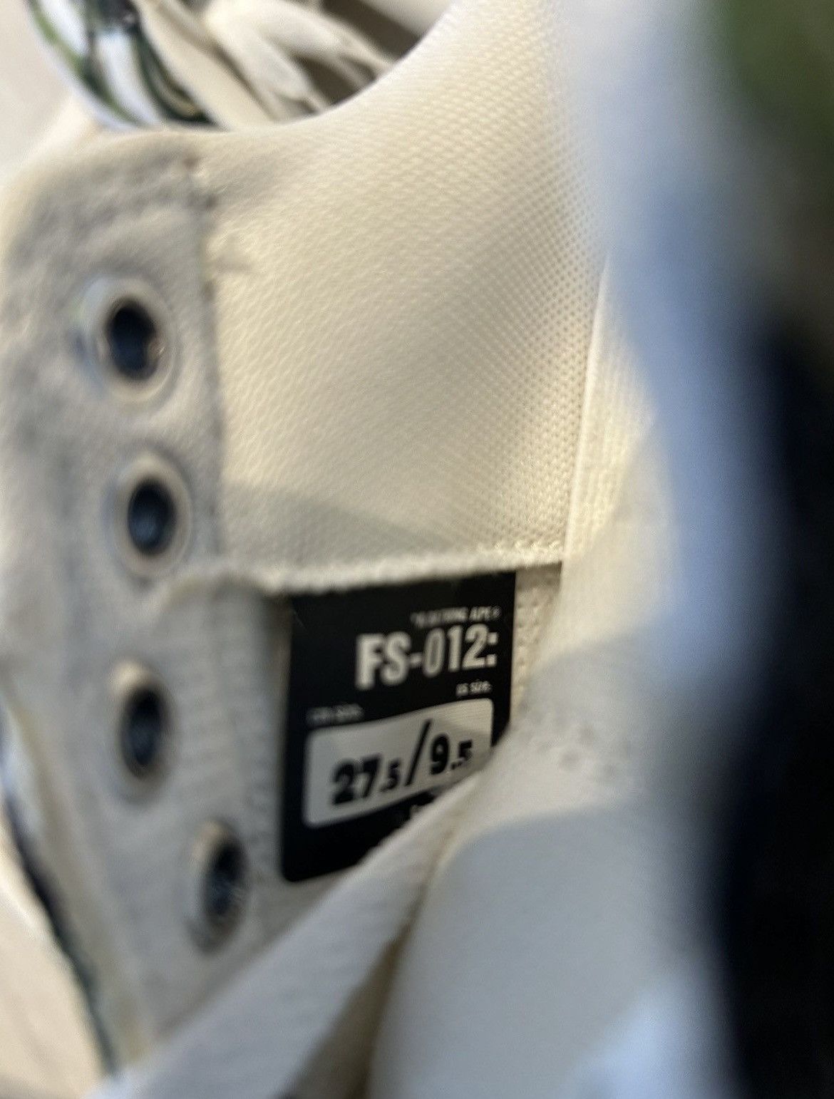 Bape RARE OG 2003 A BATHING APE GREEN ABC CAMO CANVAS BAPESTA Size US 9.5 / EU 42-43 - 11 Thumbnail