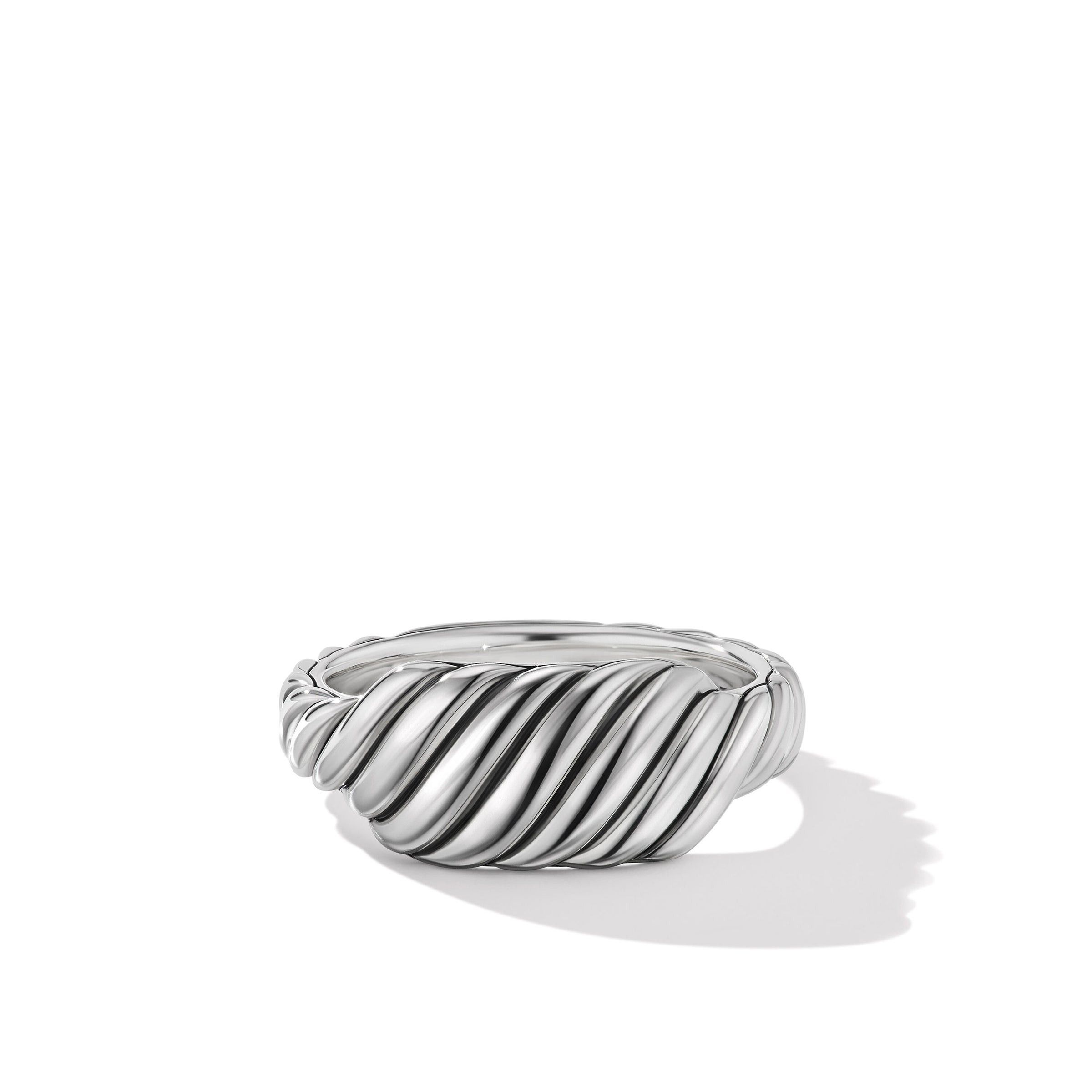 David Yurman o1w1db10525 R17441 Size:6/ Sculpted Ring in Silver Size ONE SIZE - 1 Thumbnail