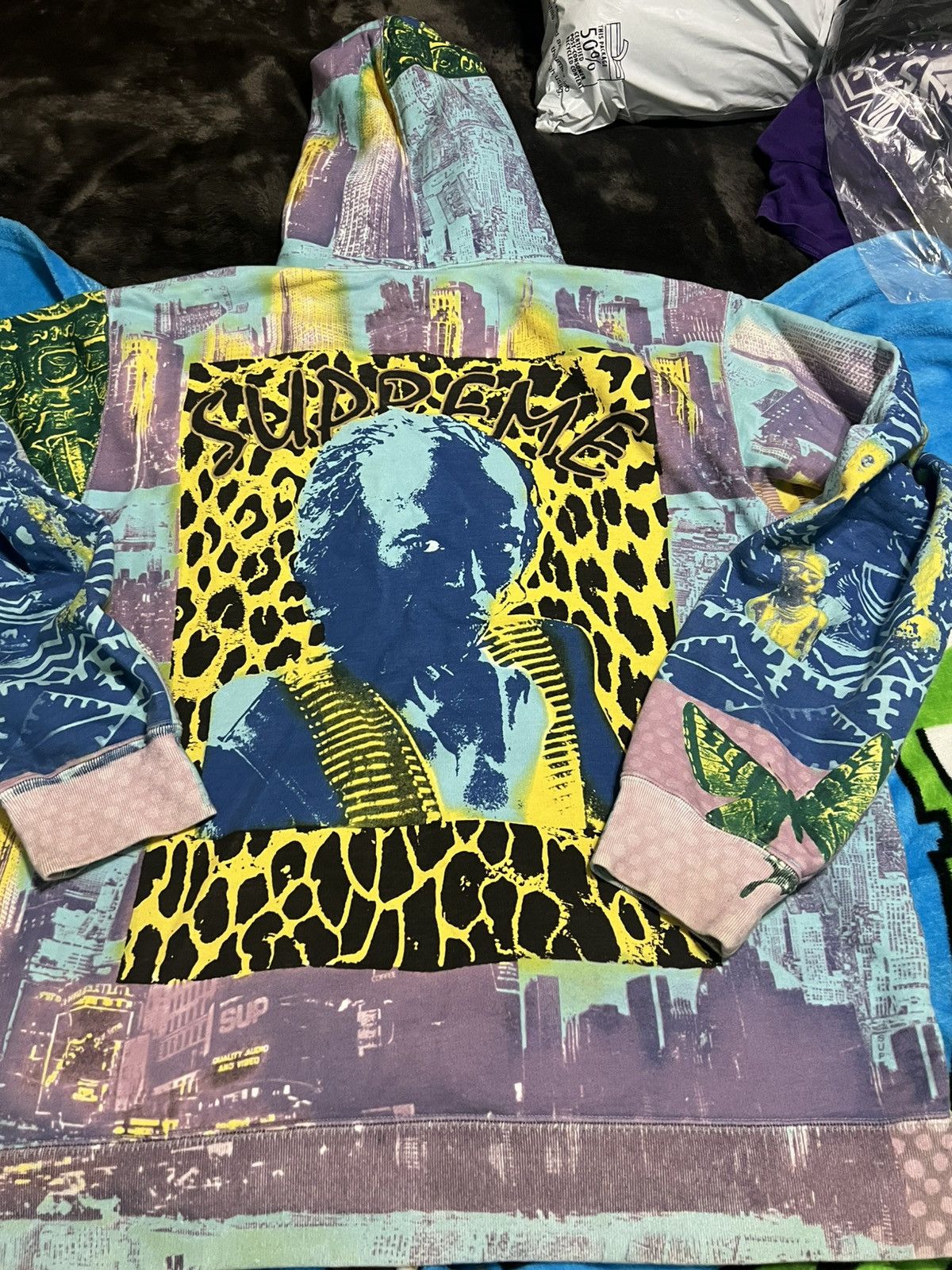 Supreme 🔥SS20 SUPREME MENS XL MILES DAVIS HOODIE 9.5/10 🔥🔥 Size US XL / EU 56 / 4 - 1 Thumbnail