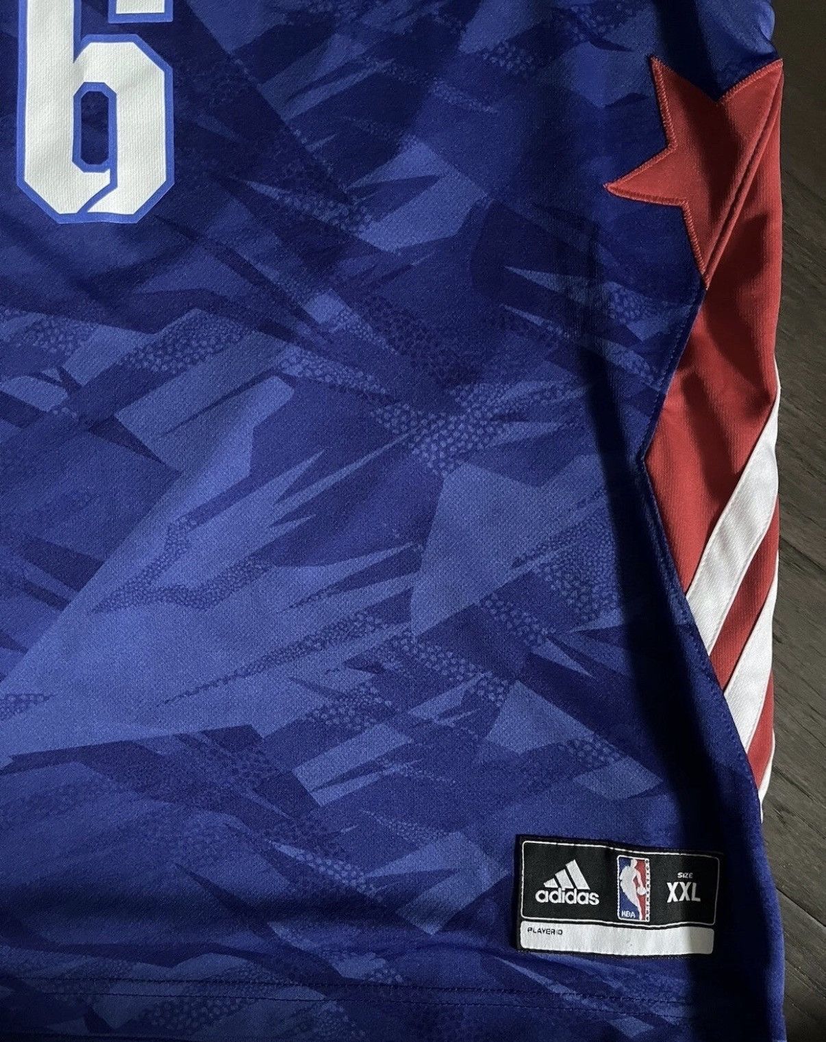 Adidas Miami Heat #6 Lebron James 2013 NBA “East” All-star Jersey Size US XXL / EU 58 / 5 - 3 Thumbnail