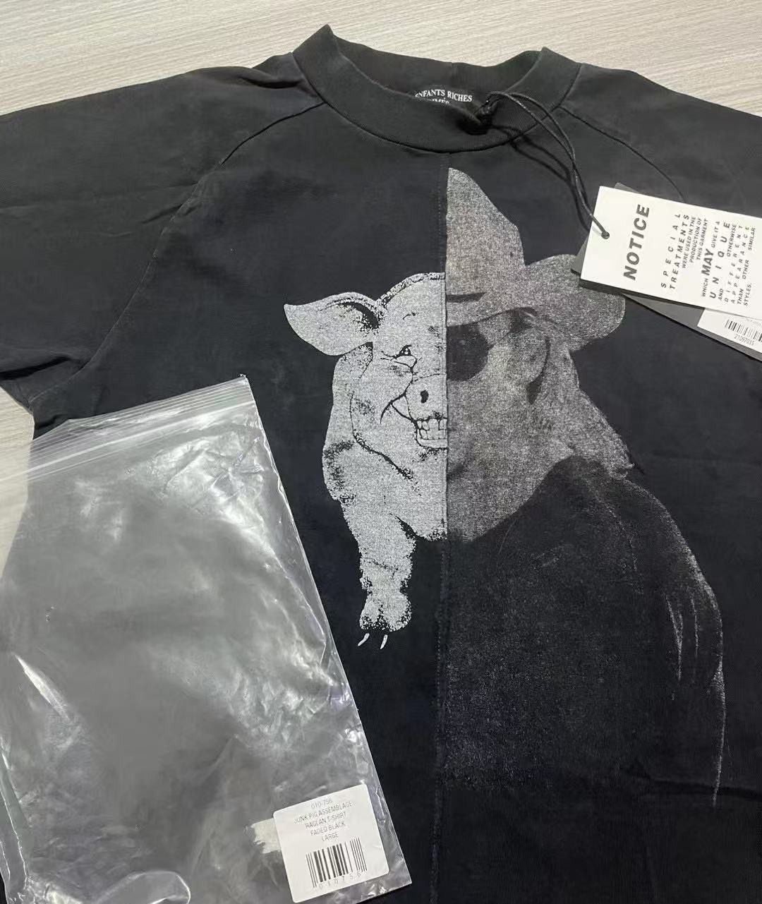 Enfants Riches Deprimes Enfants Riches Deprimes ERD Junk Pig Allen Jackson Tee Size US L / EU 52-54 / 3 - 6 Thumbnail