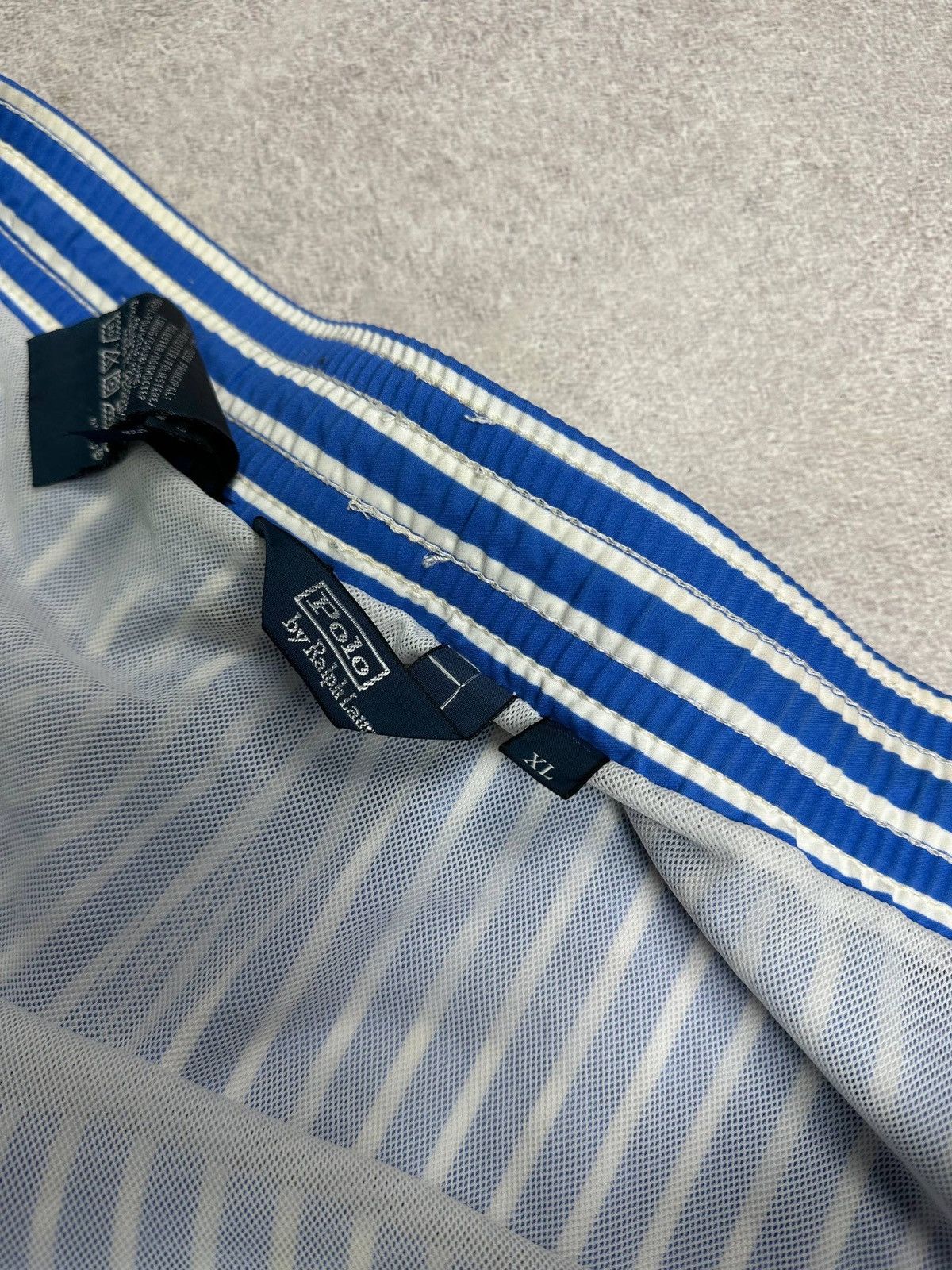 Polo Ralph Lauren Vintage Polo Ralph Lauren RRL Striped Swimming Shorts XL Size US 36 / EU 52 - 7 Thumbnail