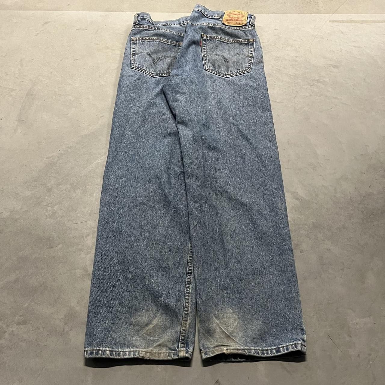 Levi's Crazy Vintage Y2K Levis 550 Medium wash Denim Jeans! Size US 36 / EU 52 - 6 Thumbnail