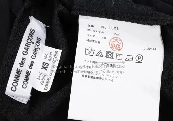 Comme des Garcons Comme Des Garcons Black vintage lace long-sleeved top Size XS / US 0-2 / IT 36-38 - 7 Thumbnail