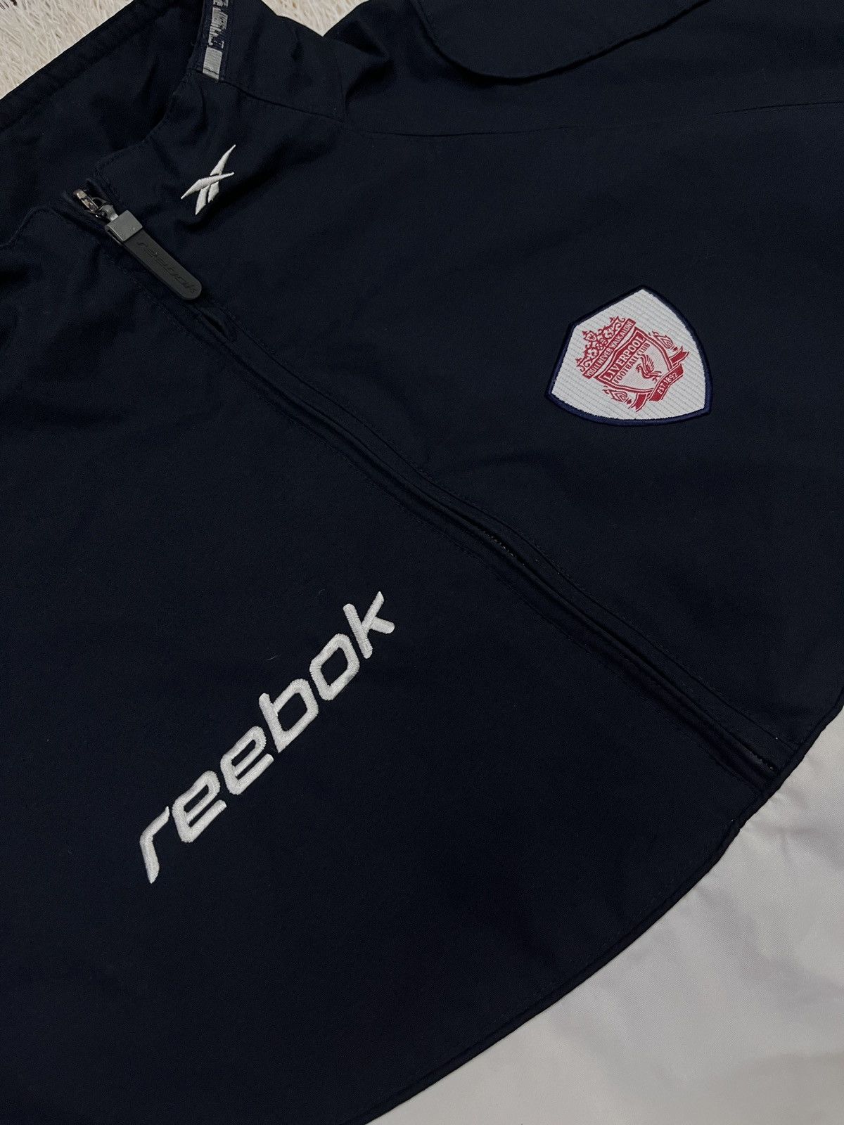 Reebok Vintage LIVERPOOL 2001 2002 1/2 Zip Training Jacket Reebok Size US L / EU 52-54 / 3 - 4 Thumbnail