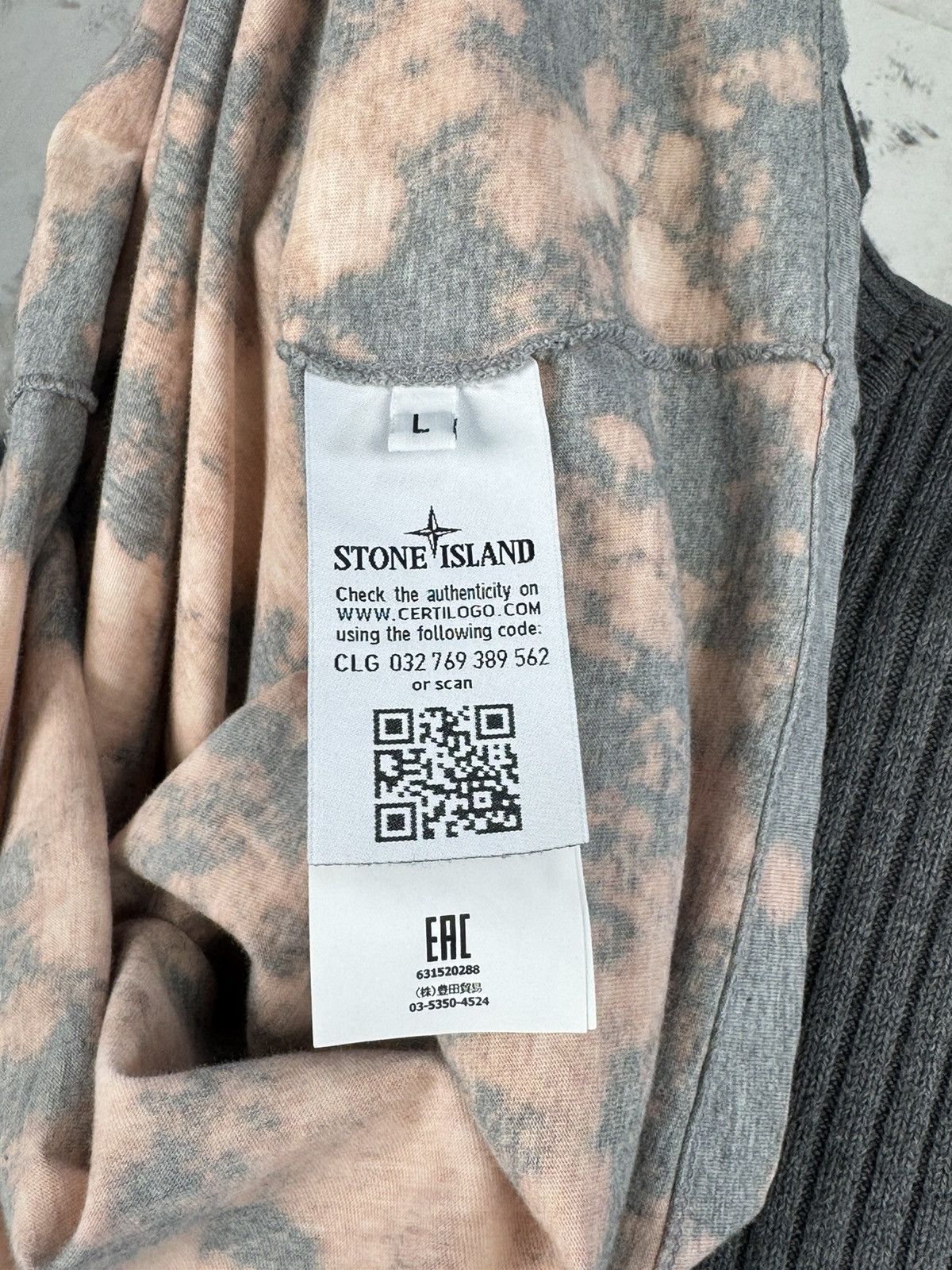 Stone Island Stone Island Custom Long Sleeve Shirt Size M- L Size US L / EU 52-54 / 3 - 10 Thumbnail