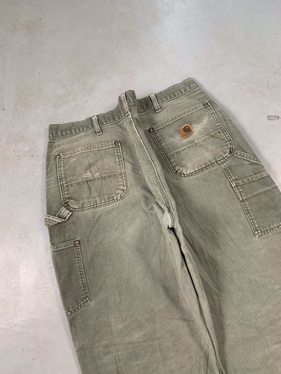 Carhartt Vintage Carhartt B136 moss double knee denim Size US 40 / EU 56 - 7 Thumbnail