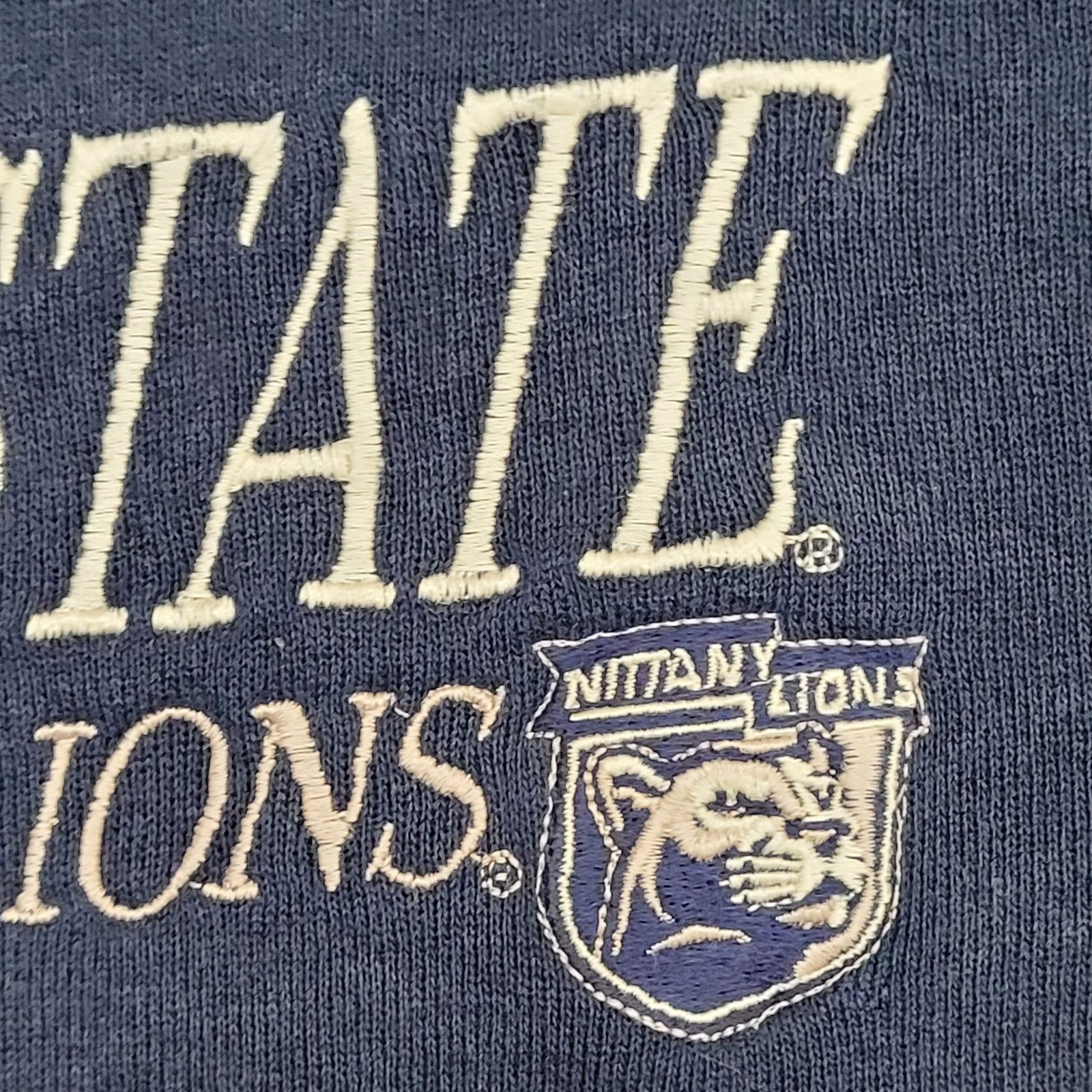 Jerzees Vintage 80s Penn-State Sweatshirt M/L 22x24 Faded Crop Boxy Size US L / EU 52-54 / 3 - 14 Thumbnail