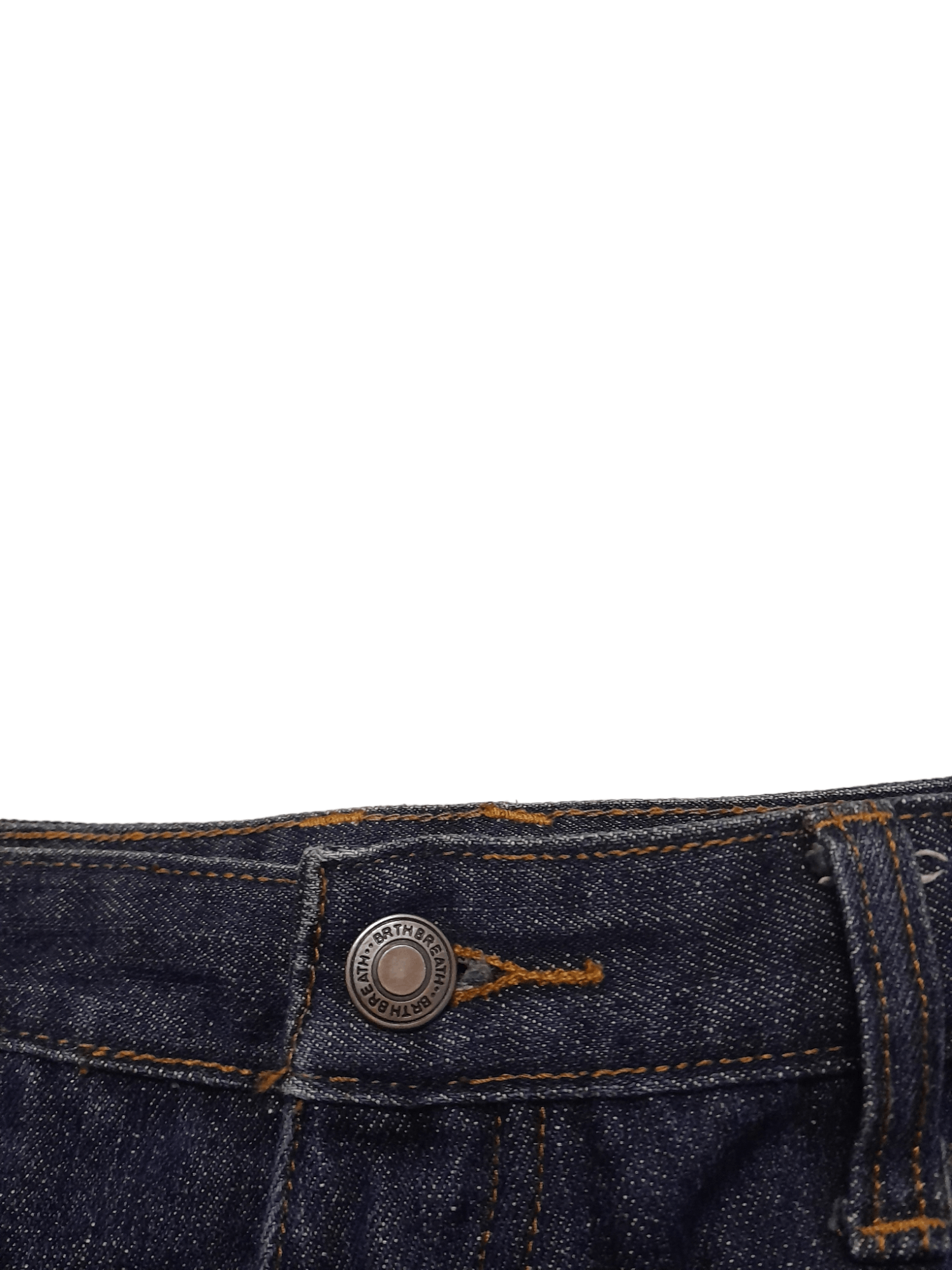 Japanese Brand BRTH BREATH JAPAN dOUBLE Waist Denim (S239) Size US 33 - 4 Thumbnail