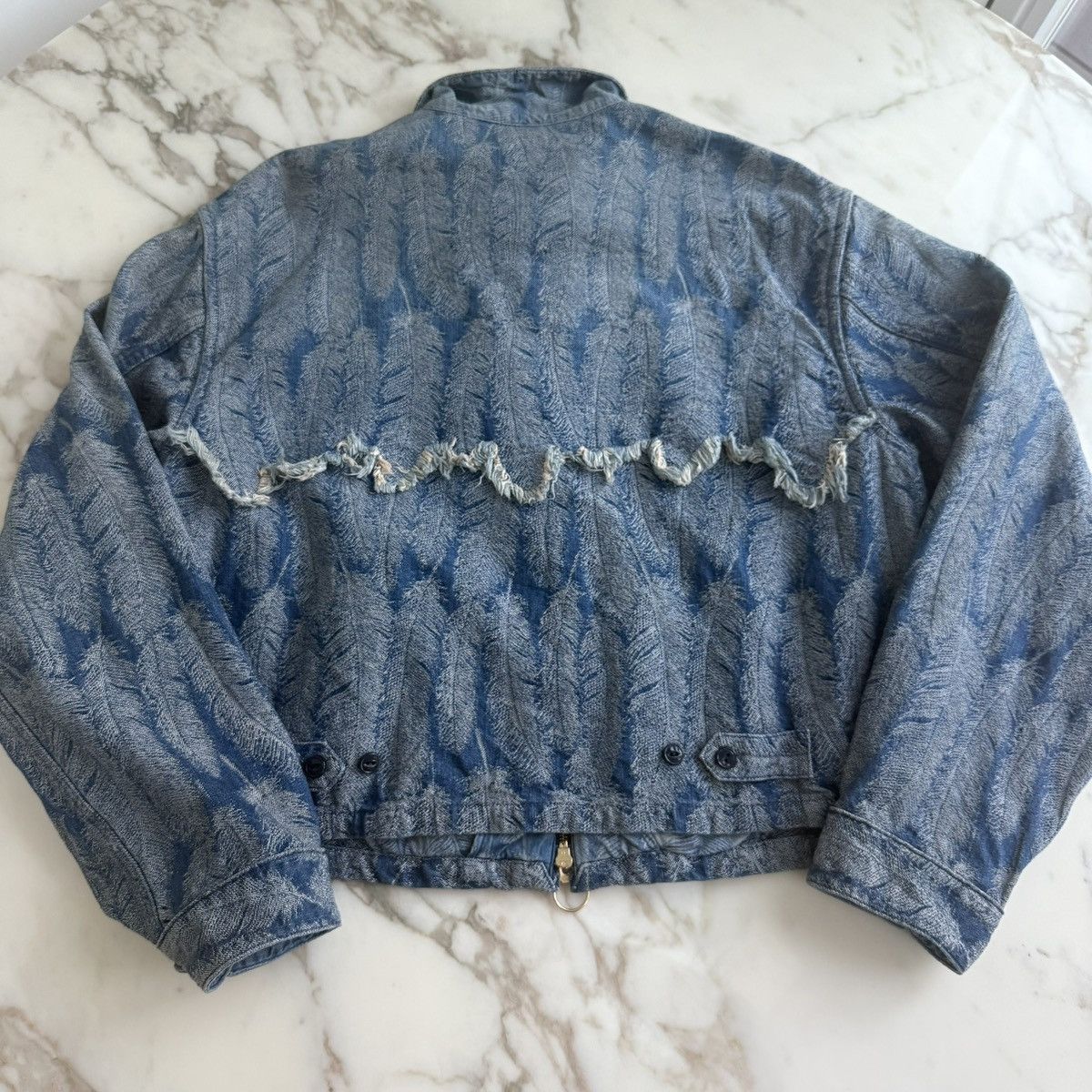 Kapital Kapital Feather Zip Jacket Size 3/L Size US L / EU 52-54 / 3 - 4 Thumbnail