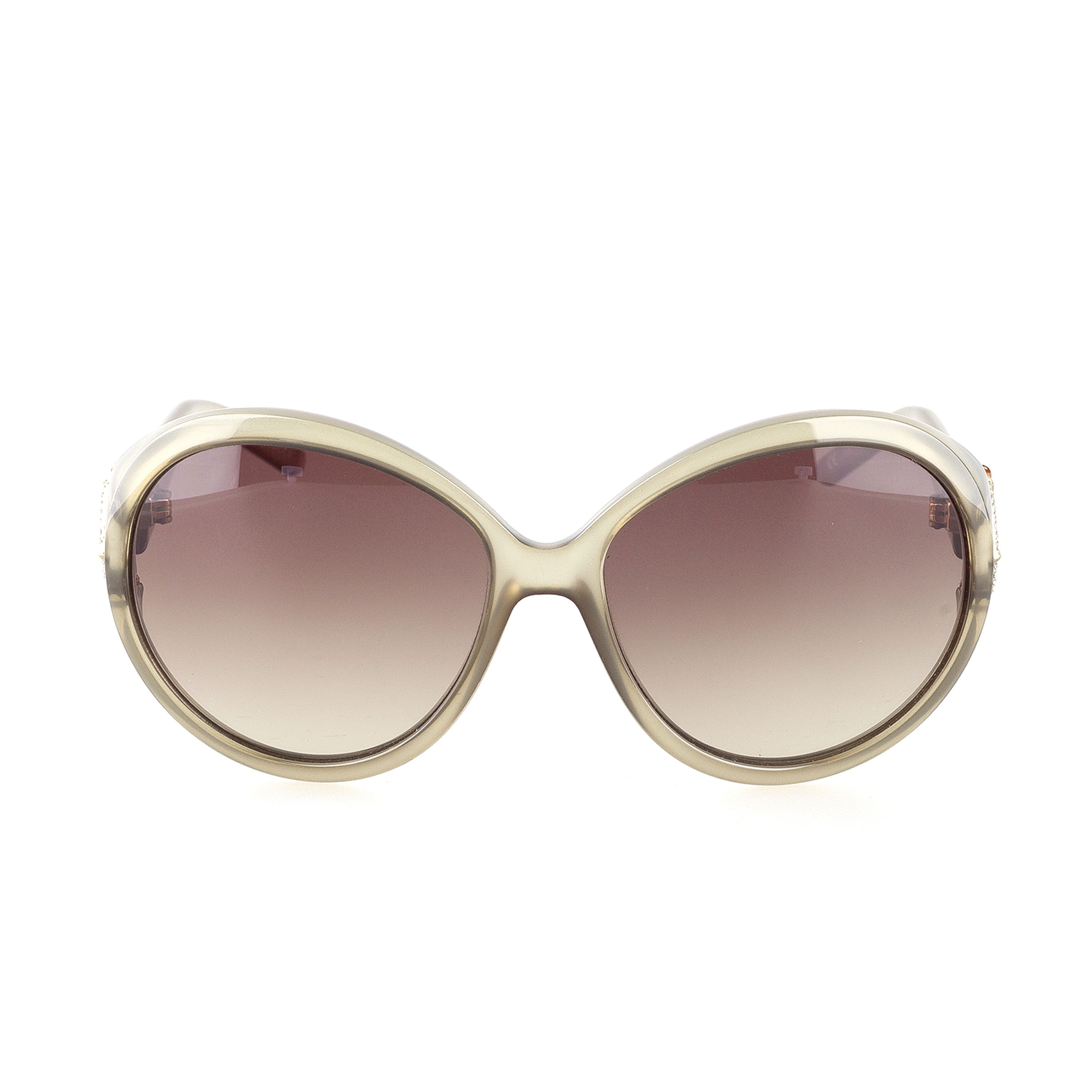 Gucci Gucci GG 3069/S U5MYY Clear Green Vintage Bamboo Sunglasses Size ONE SIZE - 3 Thumbnail