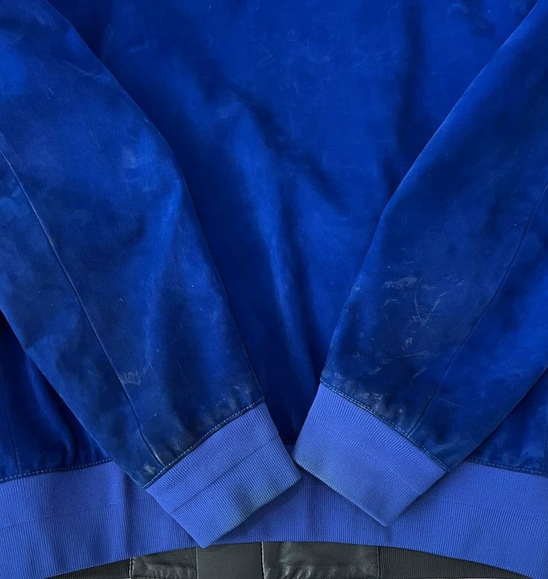 Dior Dior Klein Blue Suede Baseball Jacket-2506 Size US M / EU 48-50 / 2 - 8 Thumbnail