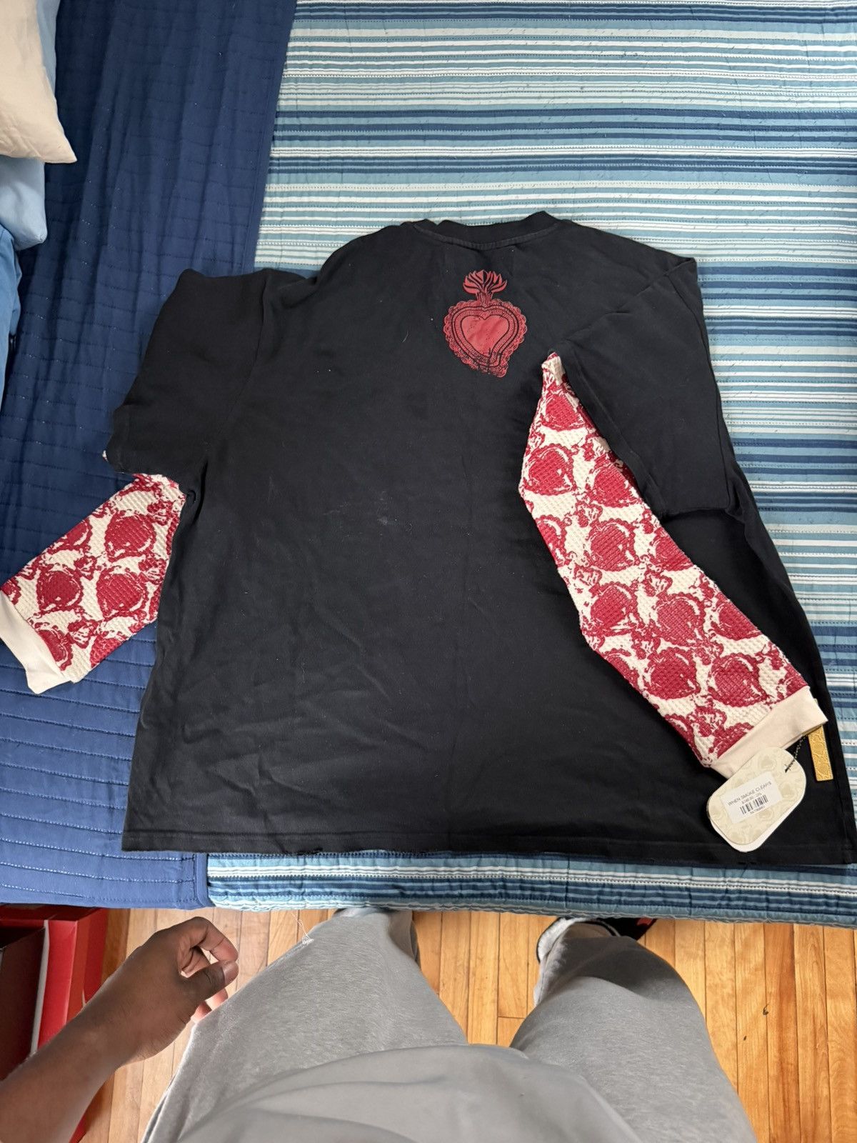 Whensmokeclears When Smoke Clears - Long Sleeve Graphic/Diamond Tee Size US XXL / EU 58 / 5 - 3 Thumbnail