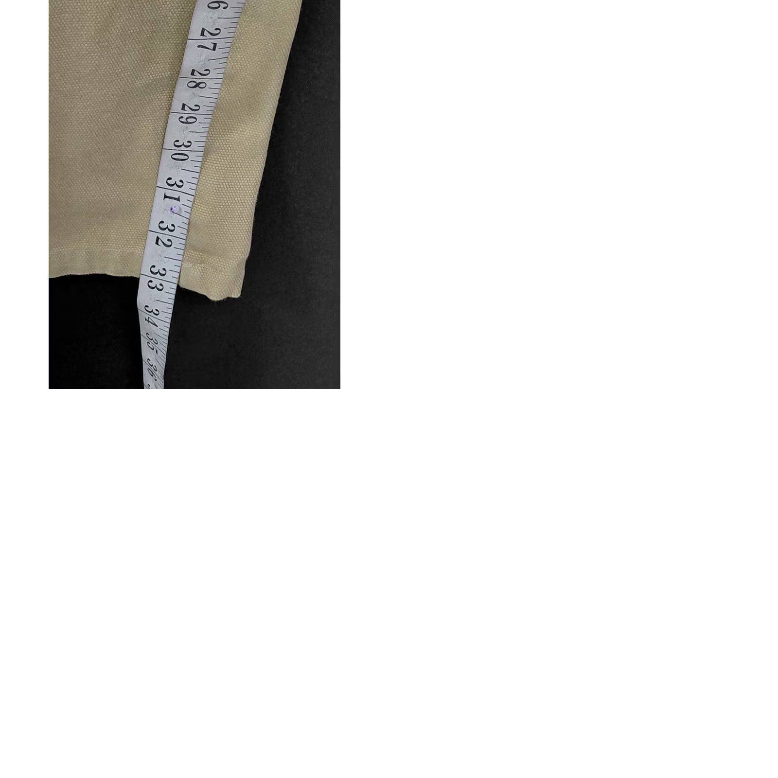 Orvis Orvis Pants Beige Solid Cotton Regular Fit Men 44 Woven Chino Straight Rise Mid 10-12 in Inseam 33 in Button Machine Washable Casual Size US 44 / EU 60 - 9 Thumbnail