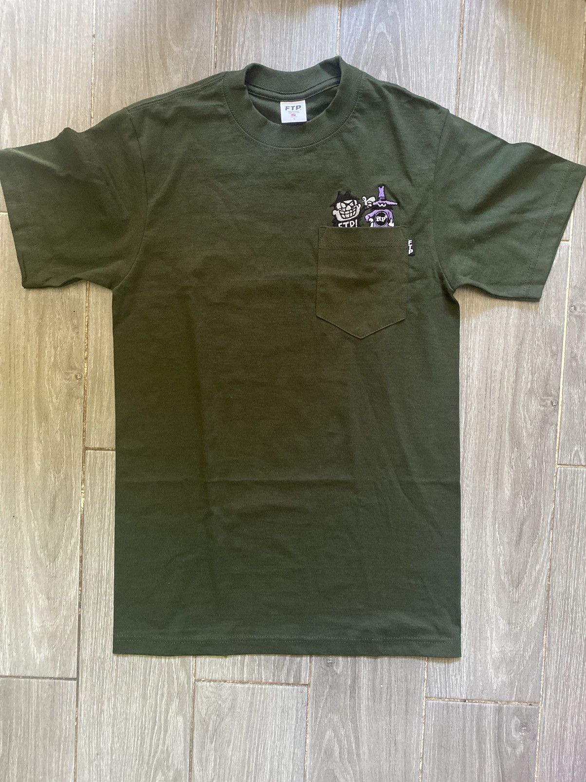 FTP Boris & Spook Pocket tee size Small