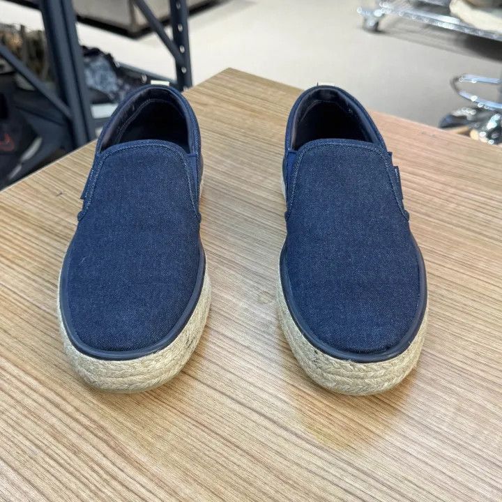 Louis Vuitton Louis Vuitton Deep Blue Slip-On Sneakers -2508 Size US 9 / EU 42 - 2 Thumbnail