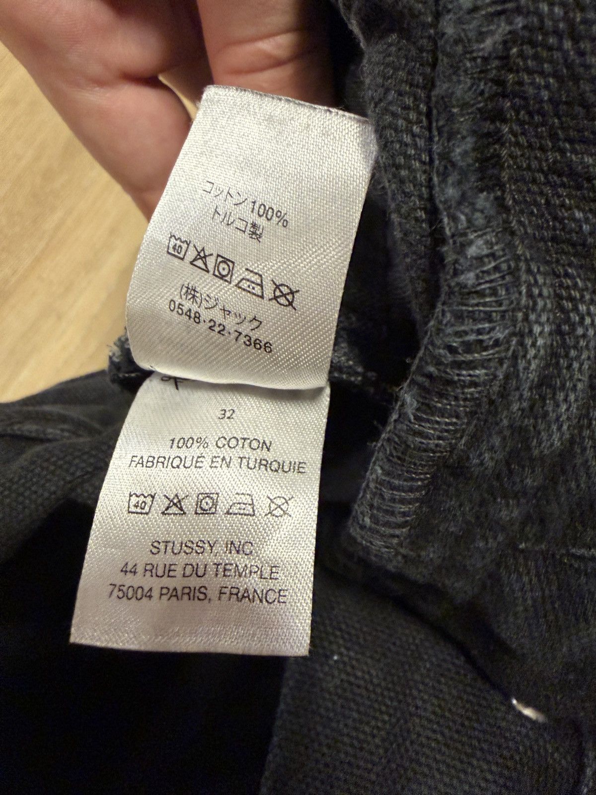 Stussy BIG OL' JEAN WASHED CANVAS Size US 32 / EU 48 - 5 Thumbnail