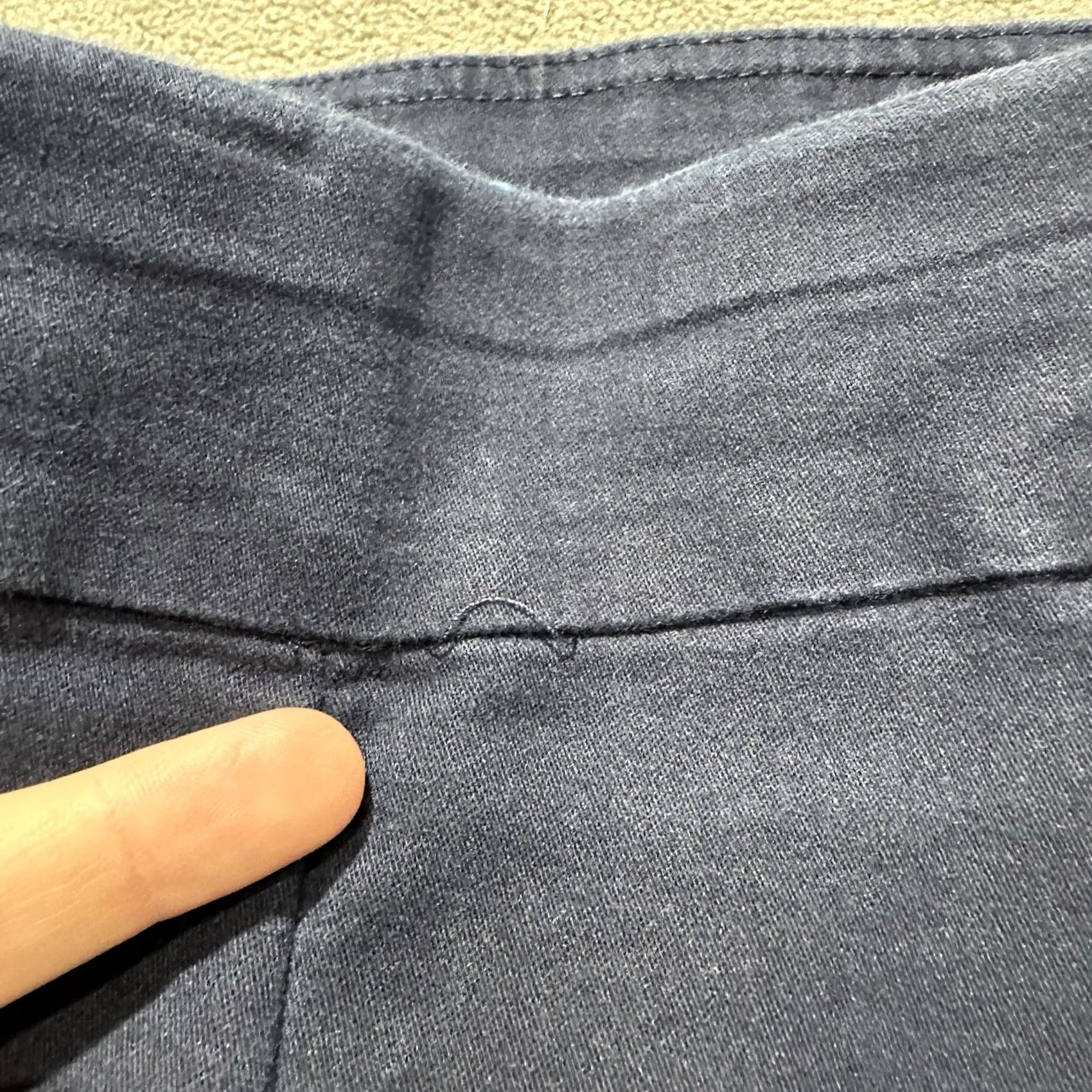 Croft & Barrow Croft & Barrow Effortless Stretch Pants Womens 12 Regular Blue Straight Mid Rise Size 34" / US 12 / IT 48 - 5 Thumbnail