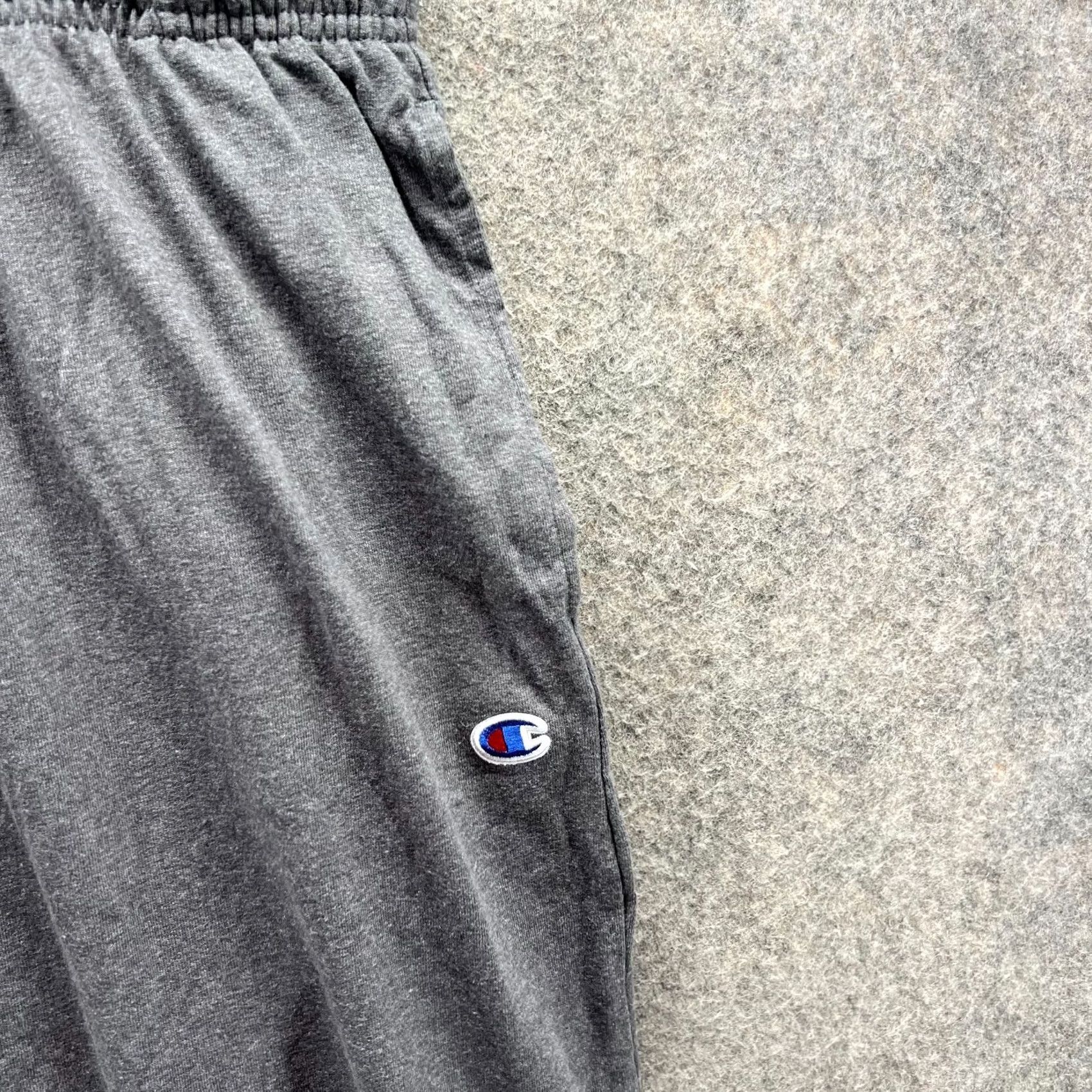 Champion Champion Sweatpants Mens 2XL Gray Fleece Athletic Straight Stretch Size US 36 / EU 52 - 5 Thumbnail