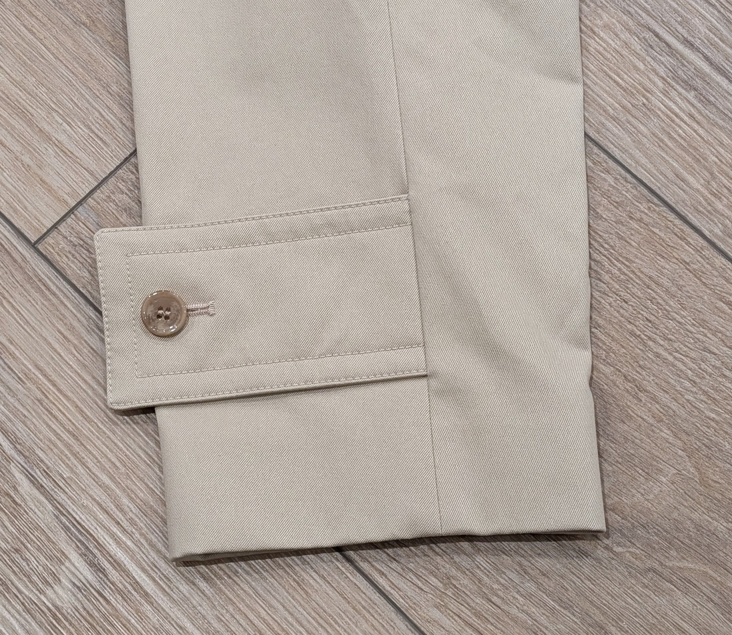 Burberry Burberry Reconstructed Cotton Gabardine Car Coat Fawn 50 Size US M / EU 48-50 / 2 - 5 Thumbnail