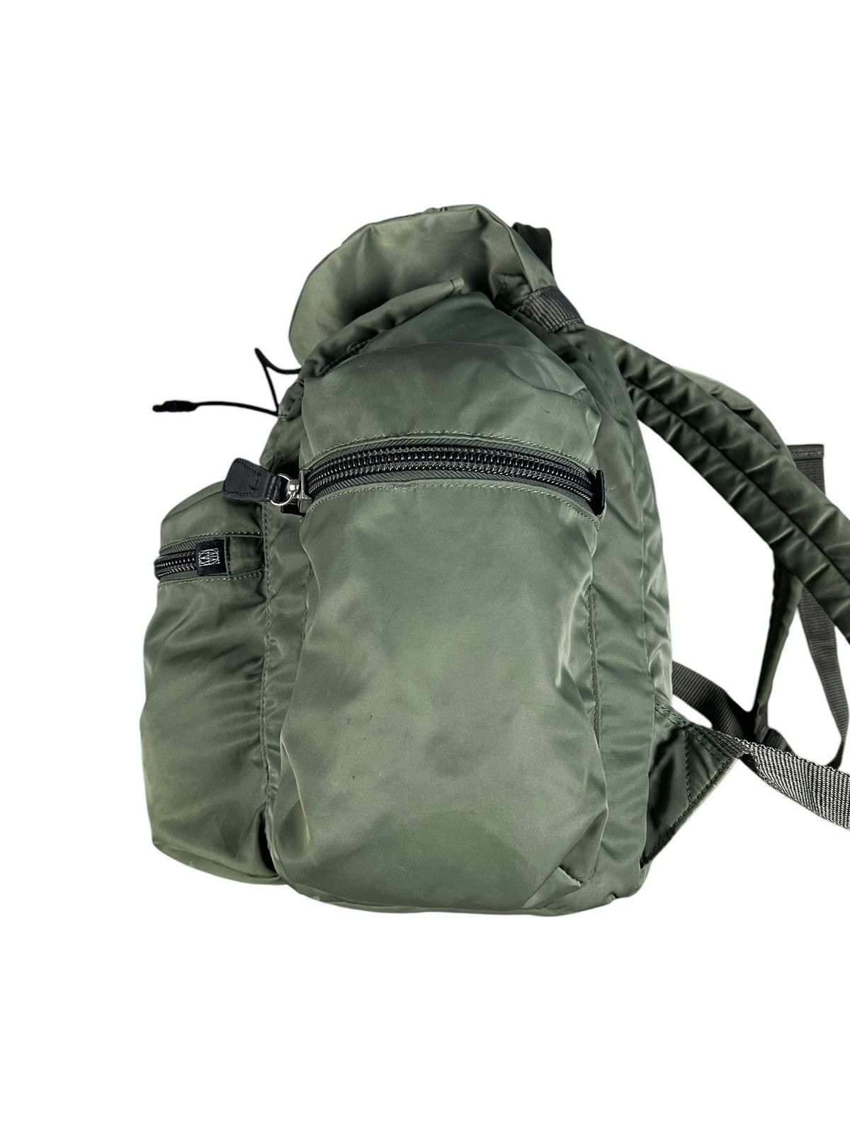 Y's × Yohji Yamamoto 1990s Yohji Yamamoto Workshop Tanker Backpack Size ONE SIZE - 5 Thumbnail