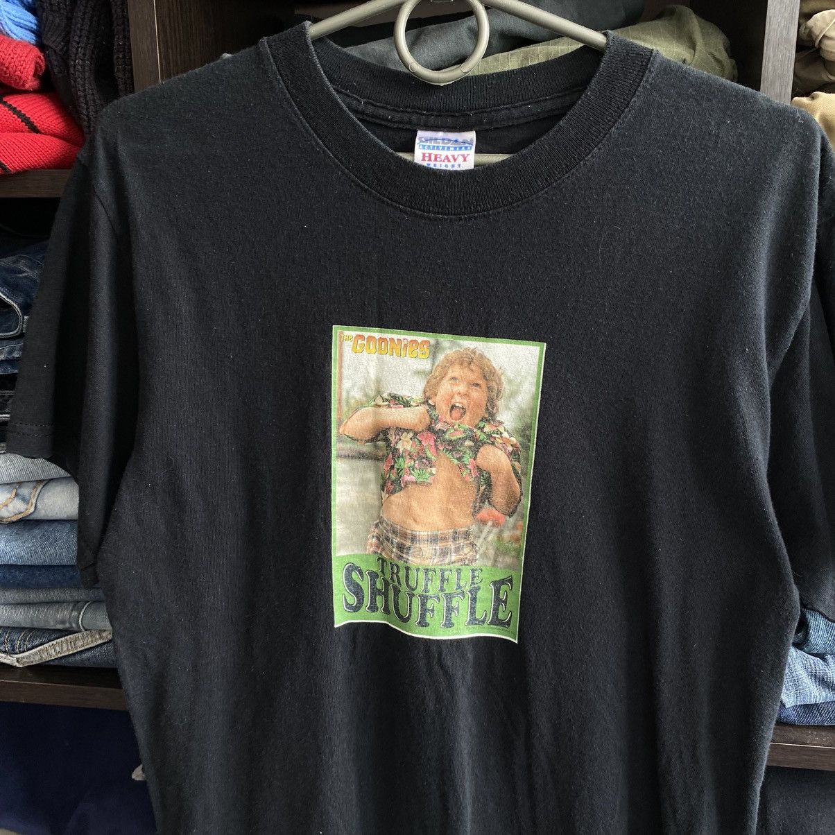 Other Vintage The Goonies 2005 Truffle Shuffle Big Logo movie tee Size US S / EU 44-46 / 1 - 2 Thumbnail